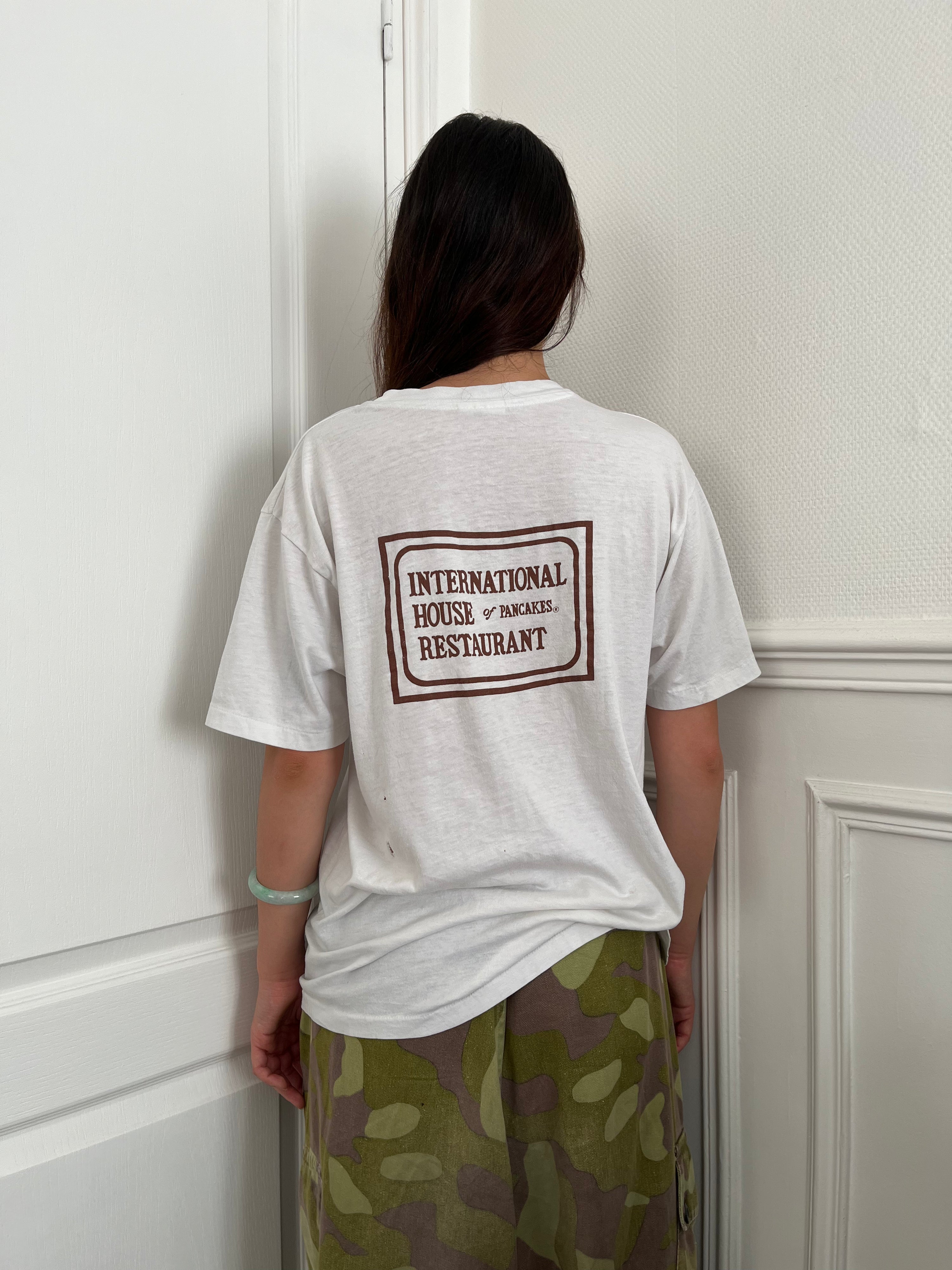 IHOP Powered by pancakes t-shirt - 1980's