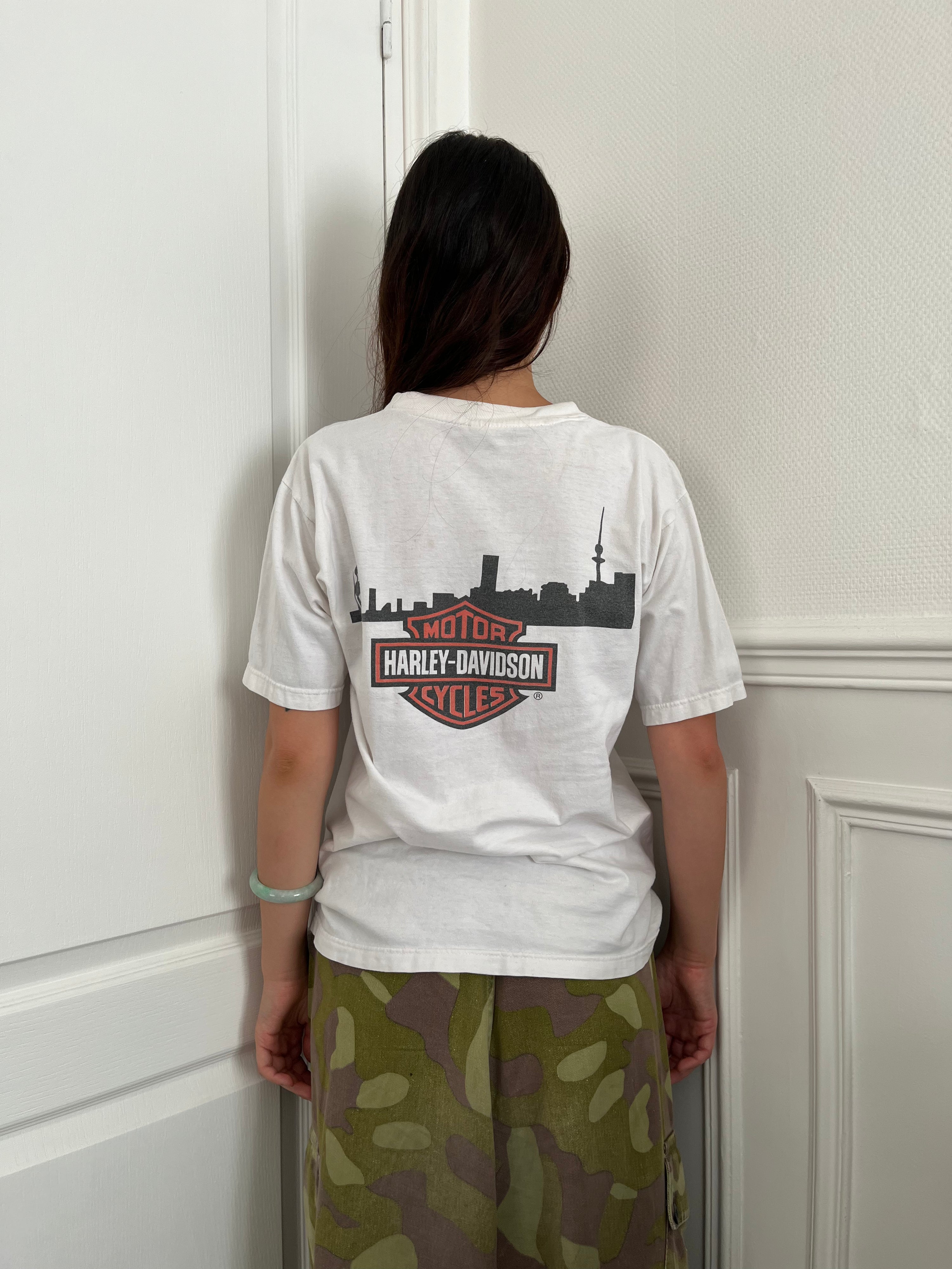 Harley Davidson military sales Camp Doha Kuwait t-shirt - early 2000's