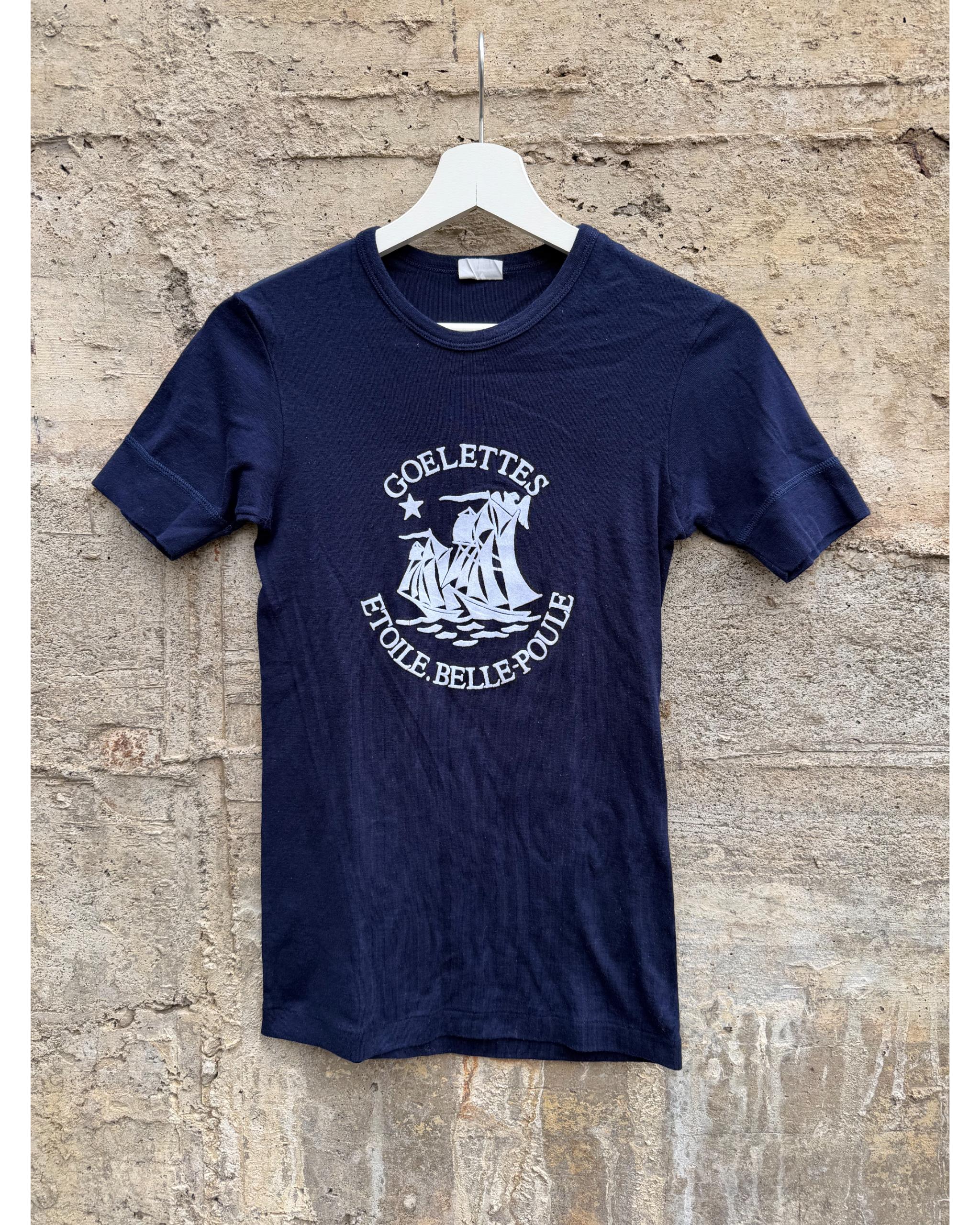 Goelette etoile belle poule t-shirt - 1980's