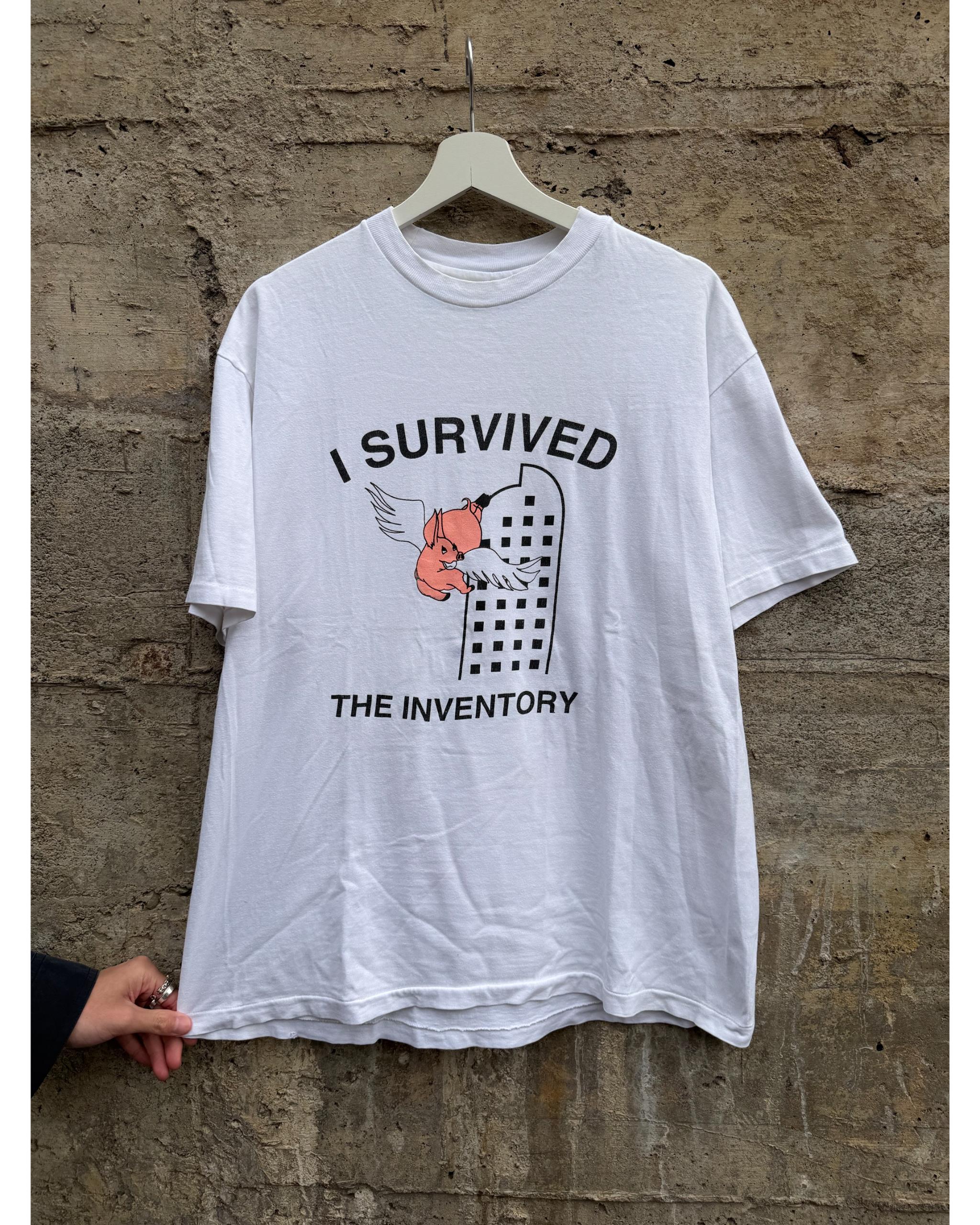 I survived the inventory t-shirt - 1990's