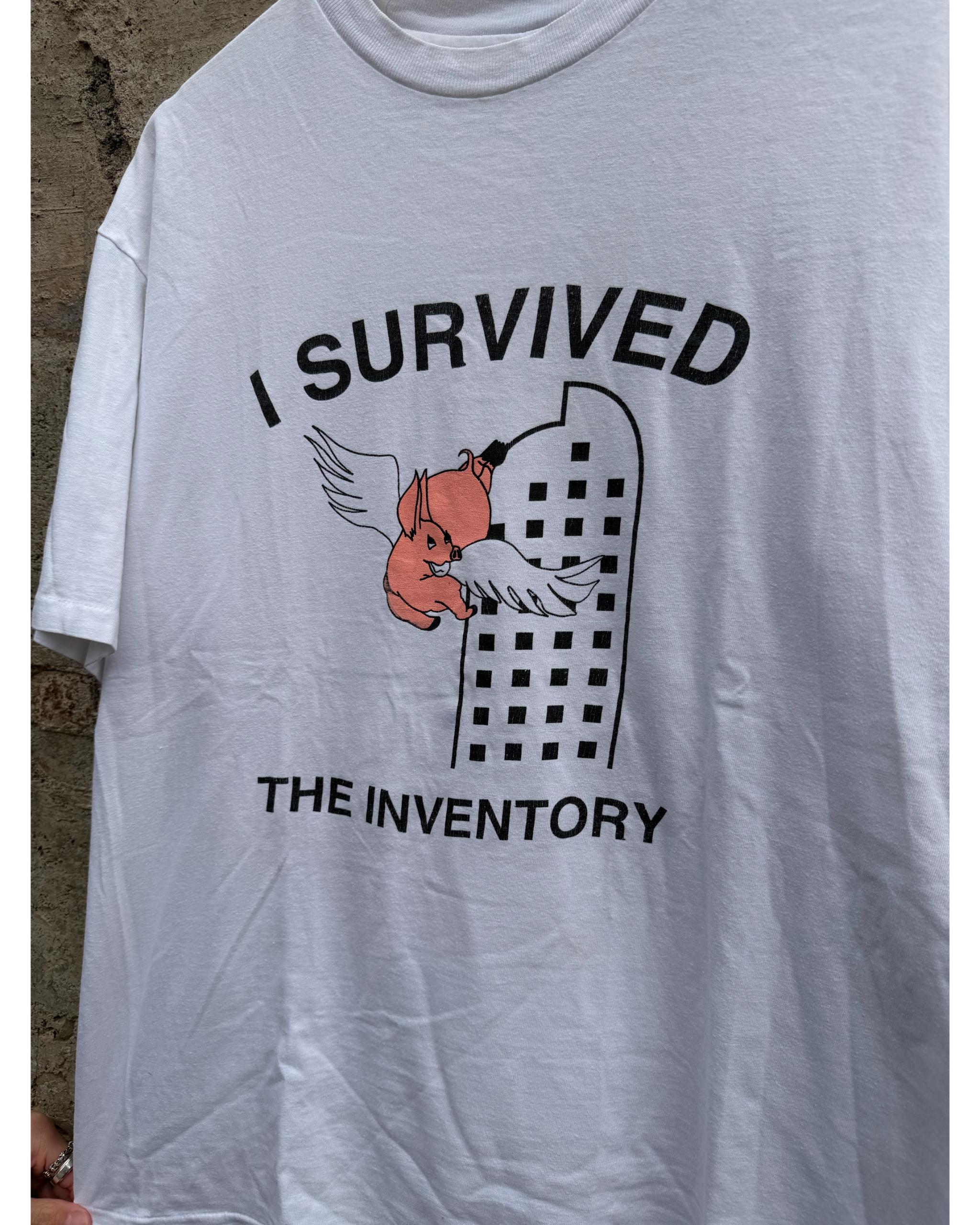 I survived the inventory t-shirt - 1990's
