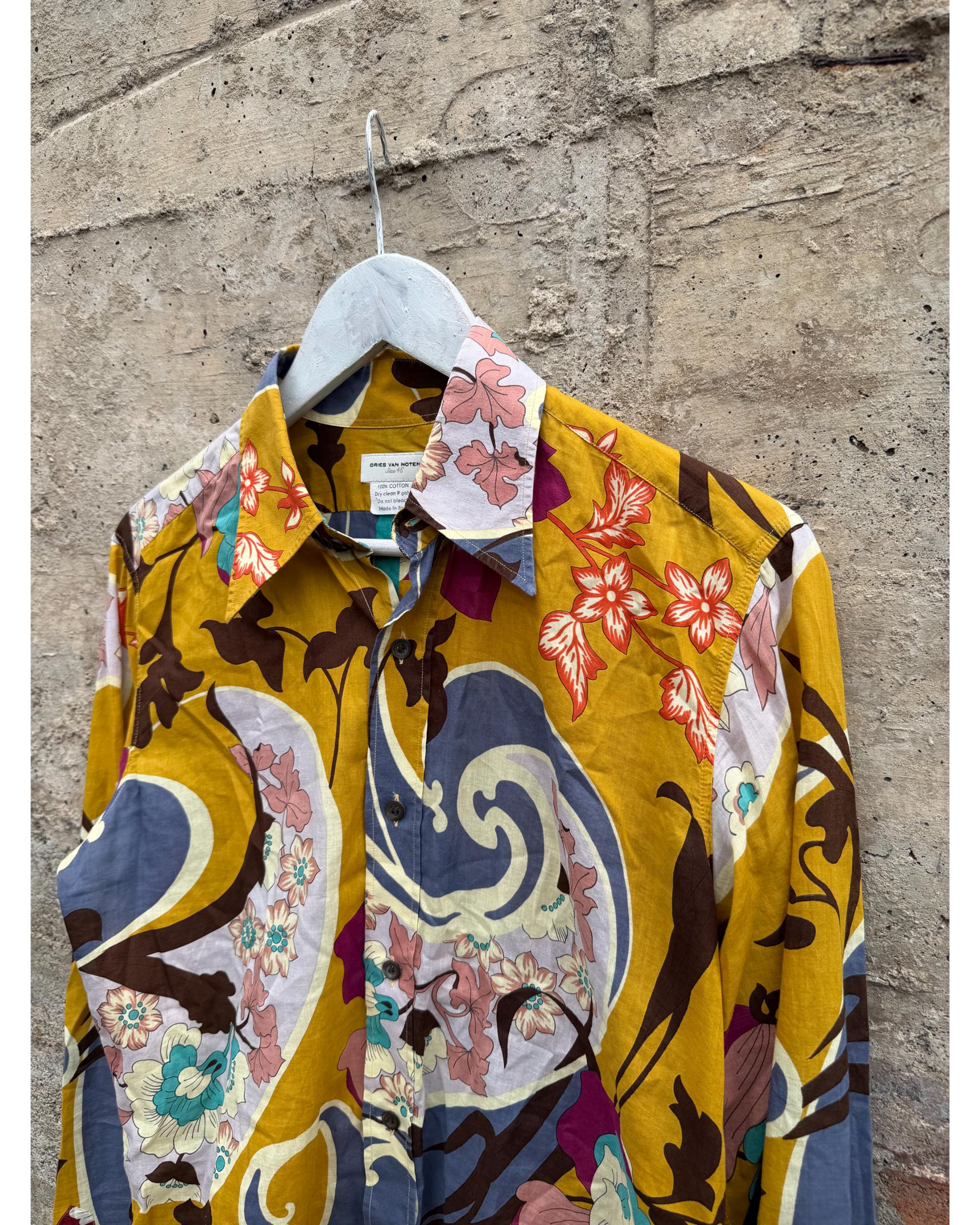 Floral print shirt - SS02