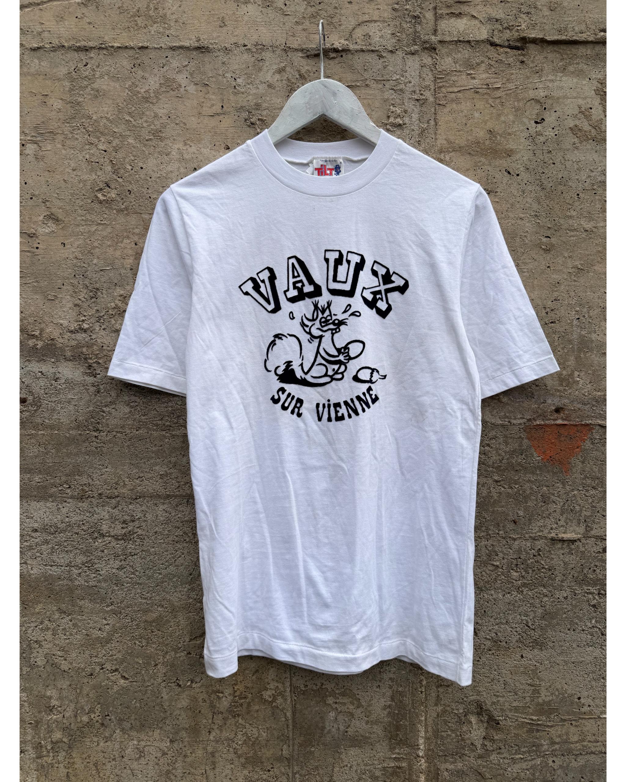 Vaux sur vienne french souvenir t-shirt - 1990's