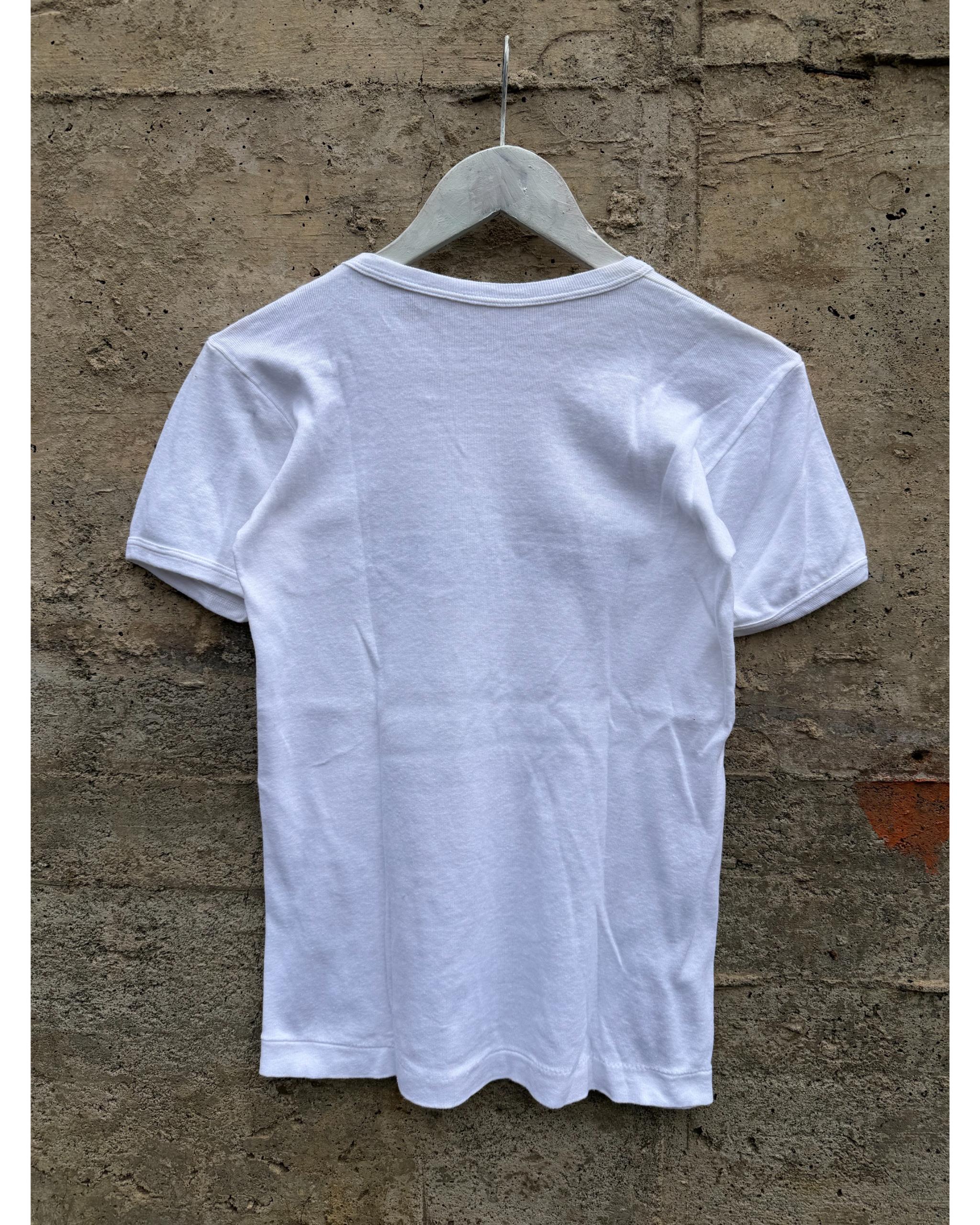 Deadstock Banque popuplaire bank t-shirt - 1980's