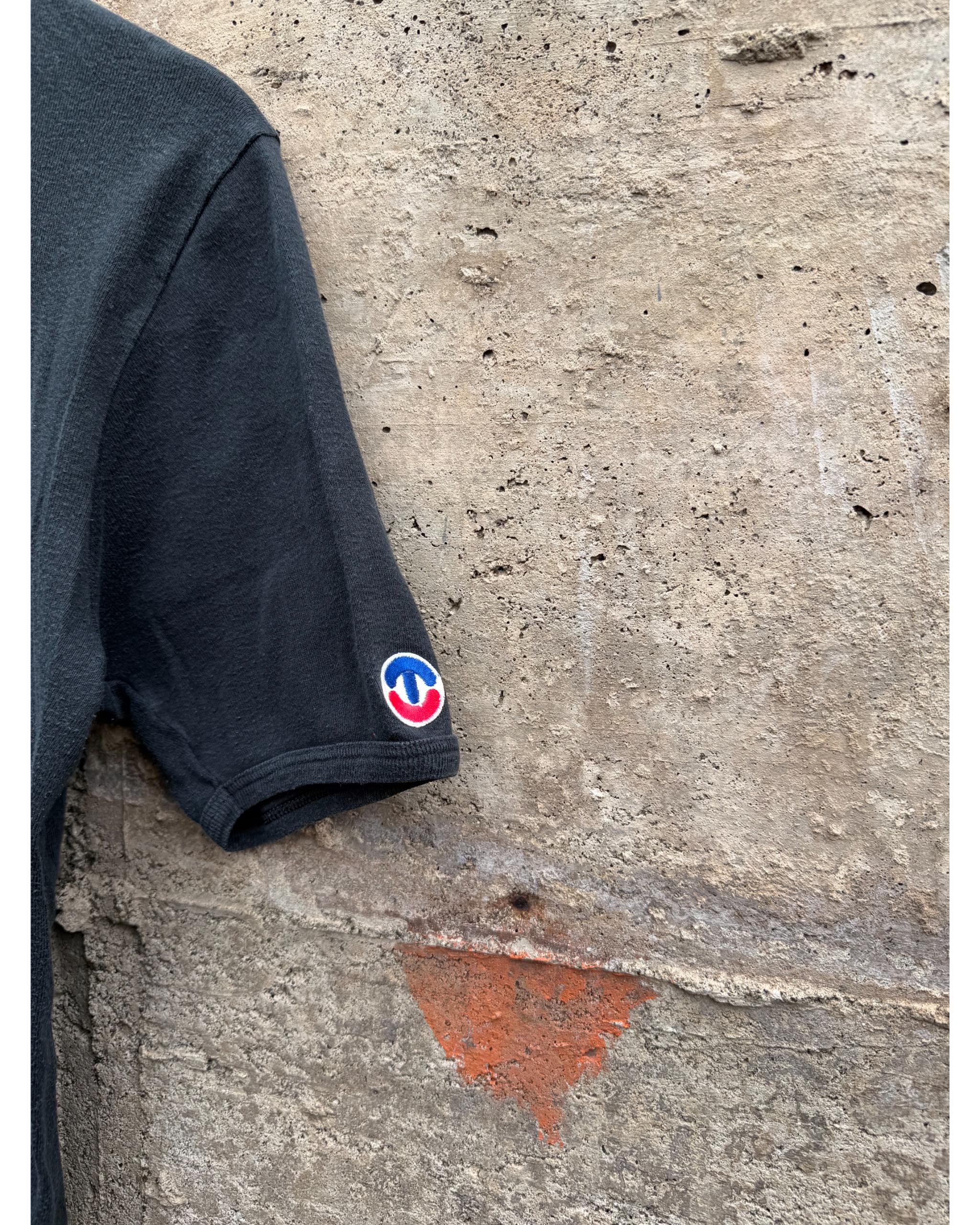 French middle school protest ringer t-shirt - 1980's