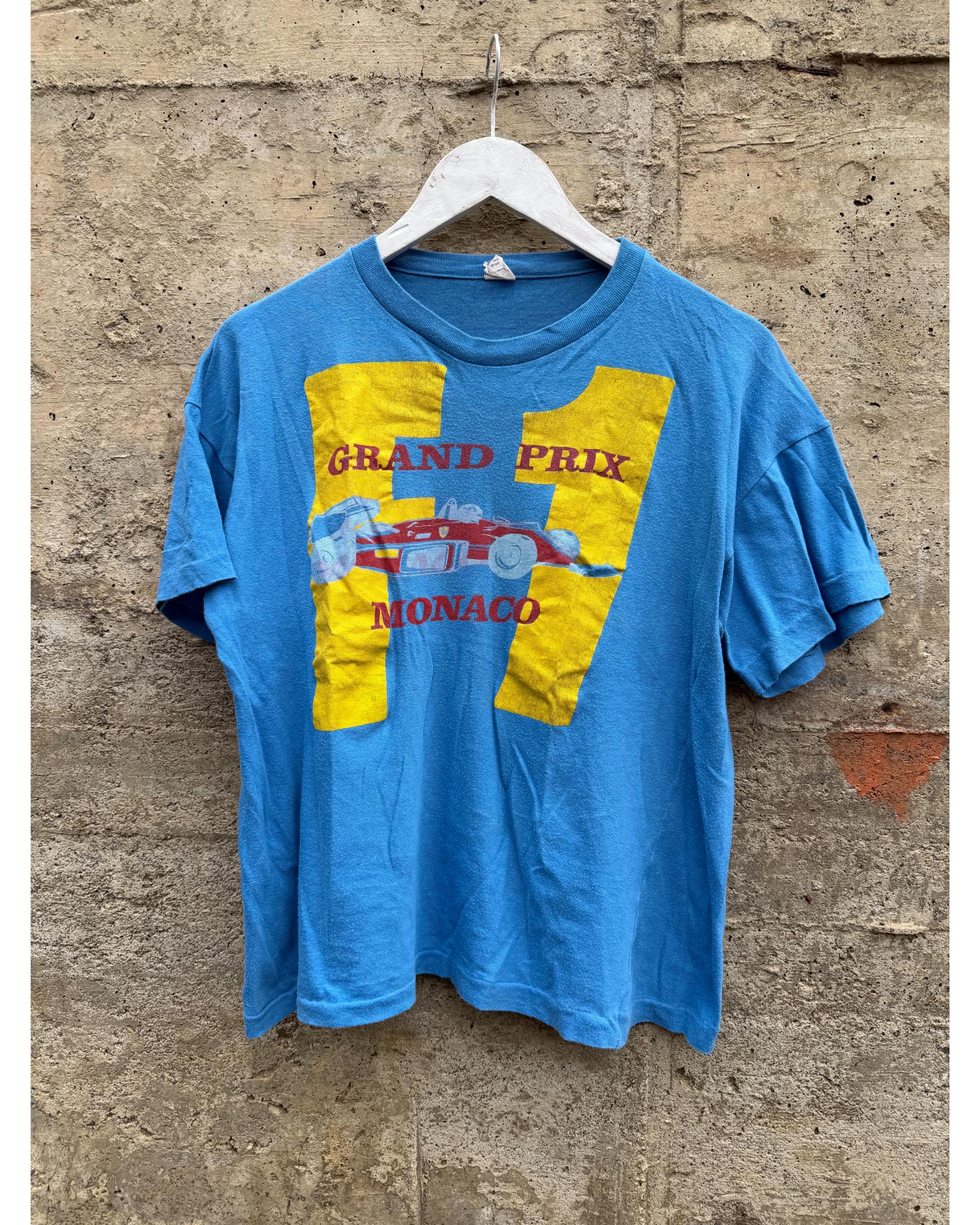 F1 Grand prix de Monaco t-shirt - 1980's