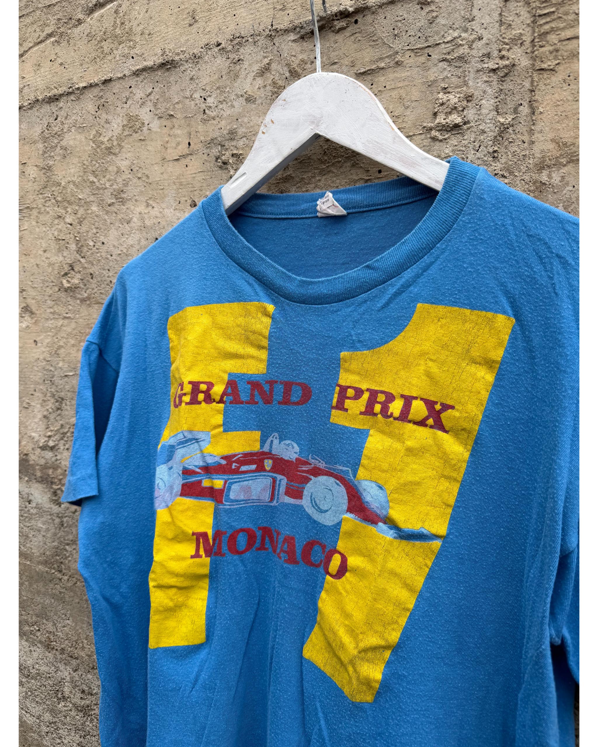 F1 Grand prix de Monaco t-shirt - 1980's