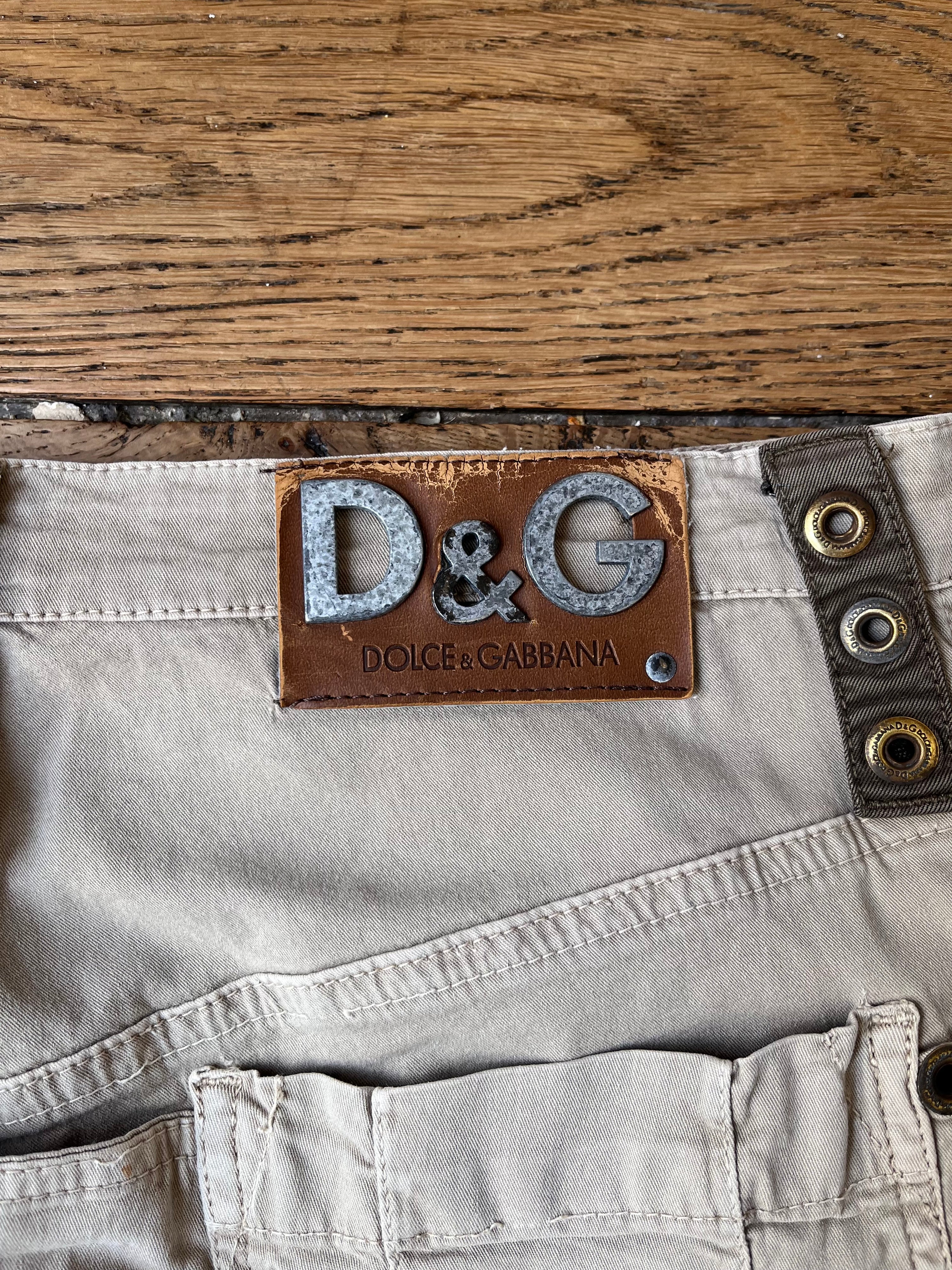 SS04 Vintage Dolce & Gabbana Cargo Short (IT 48)