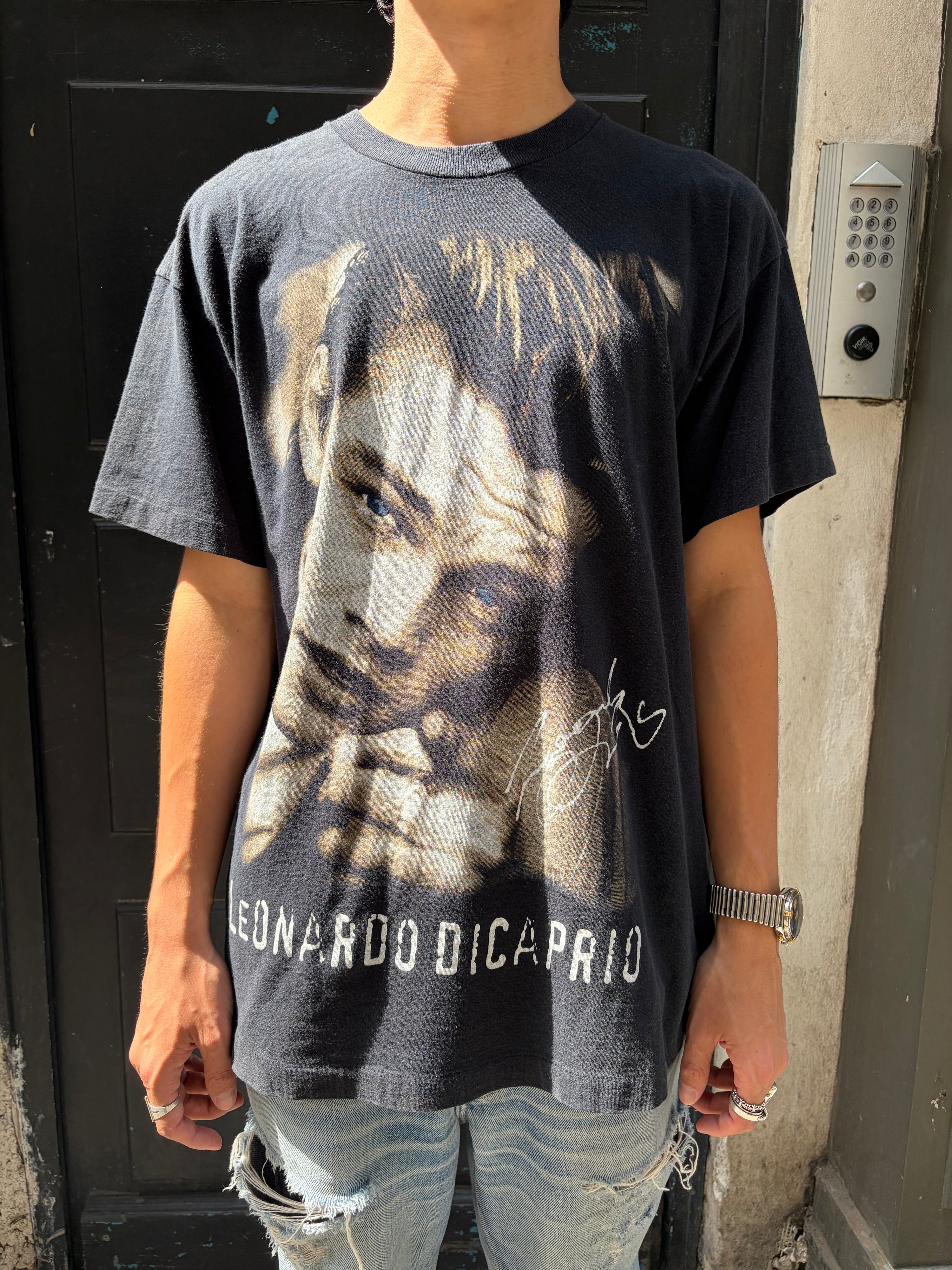 1990's Vintage Leonardo Di Caprio T-shirt (XL)