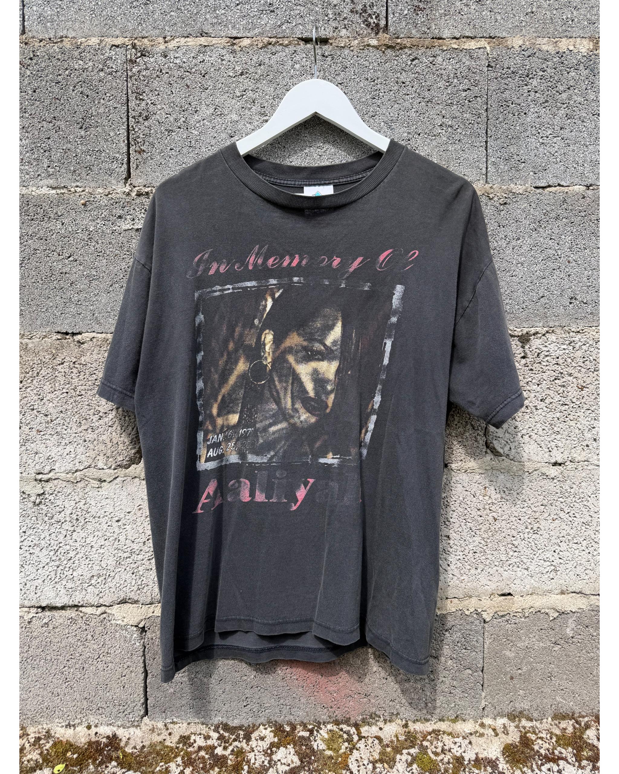 Aaliyah memorial t-shirt - 2001
