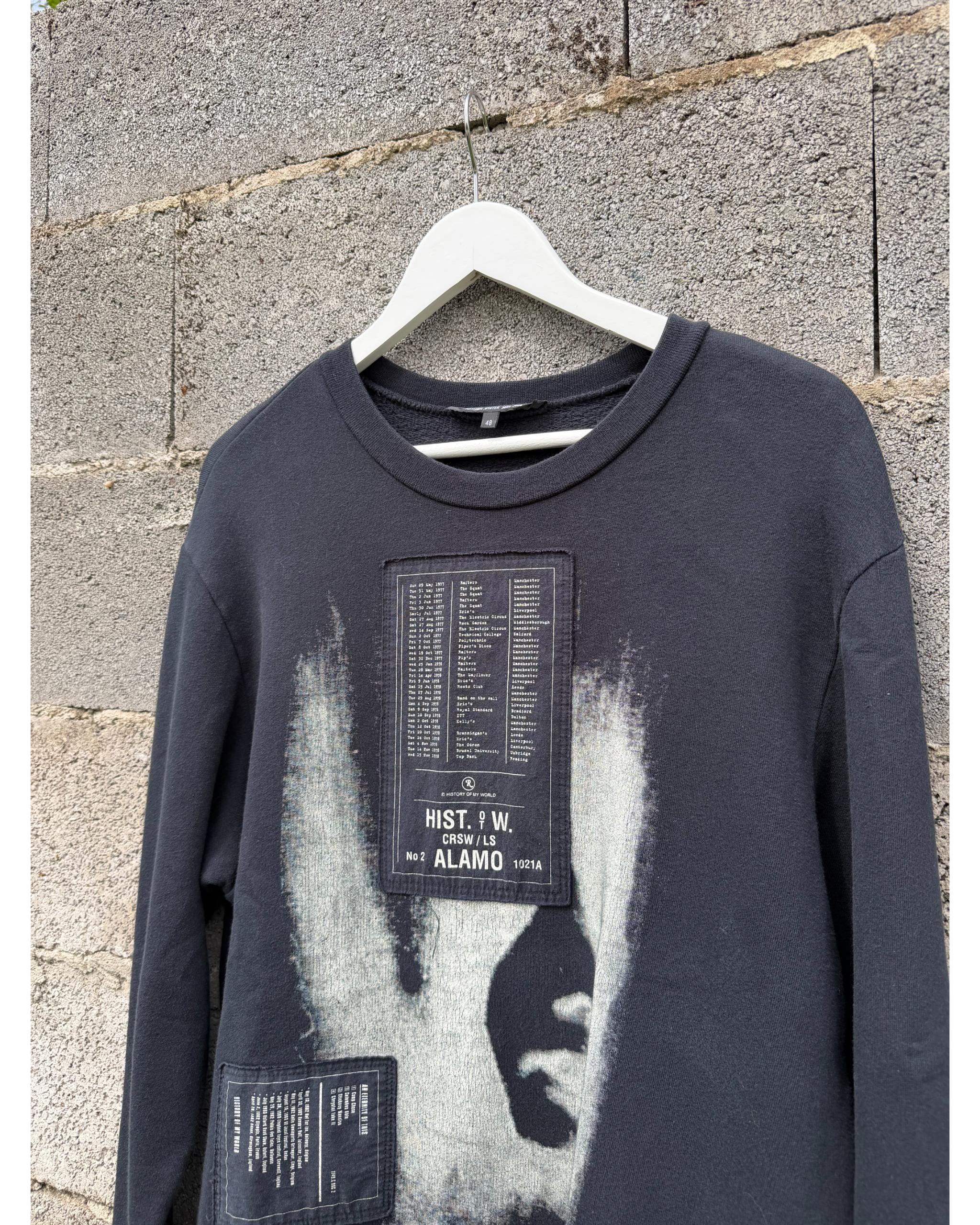 "History of My World" Alamo sweatshirt - AW05