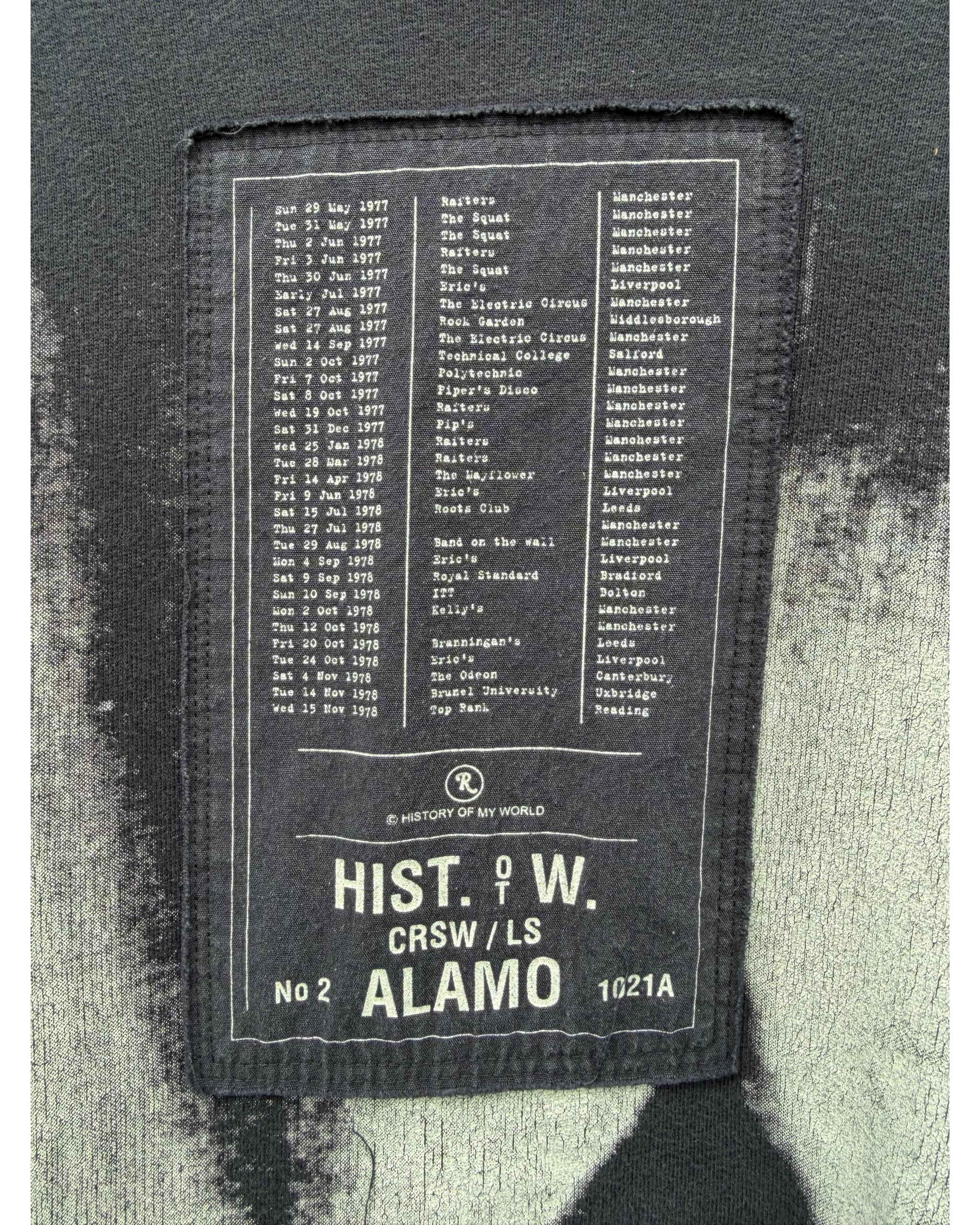 "History of My World" Alamo sweatshirt - AW05
