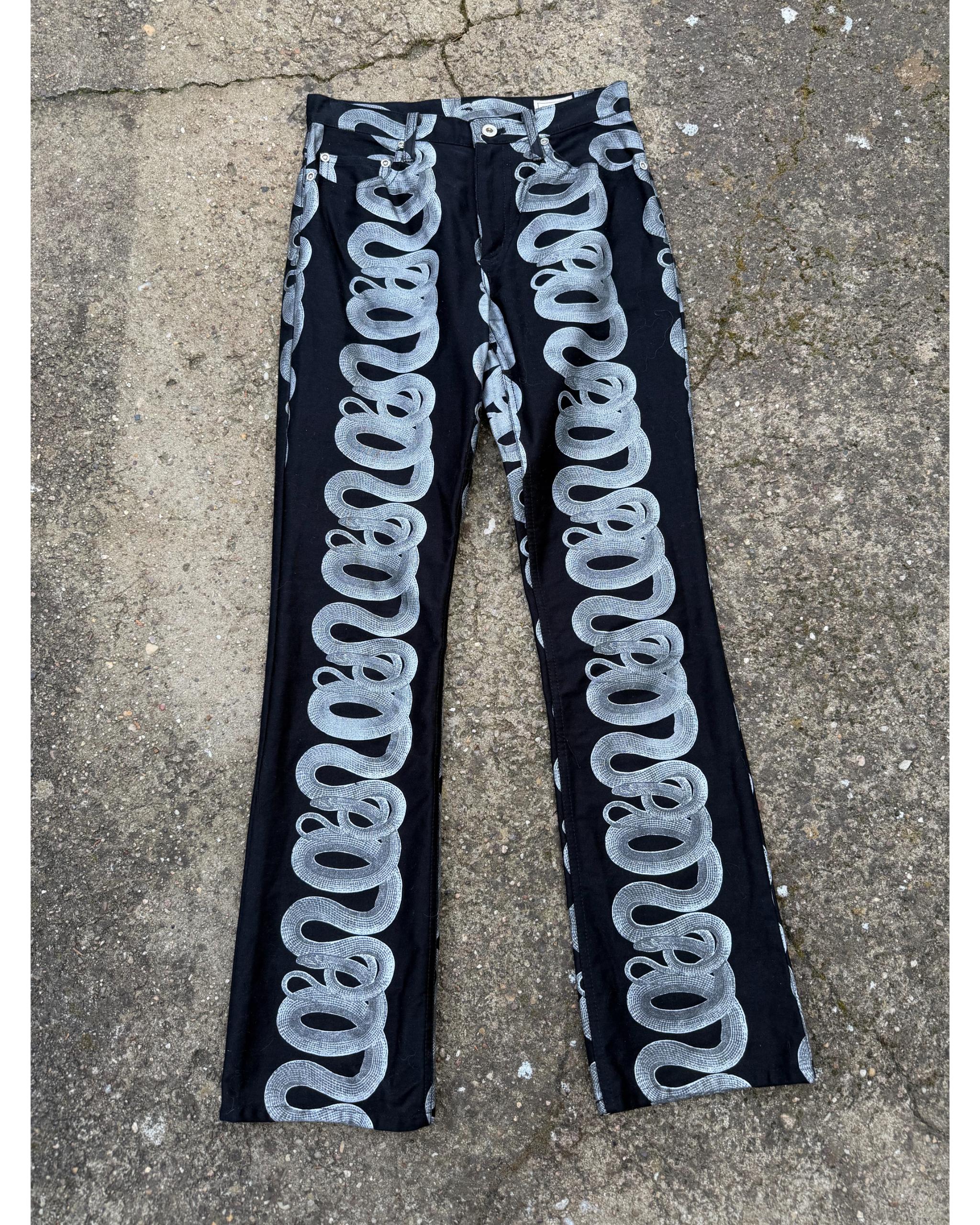 Snake denim