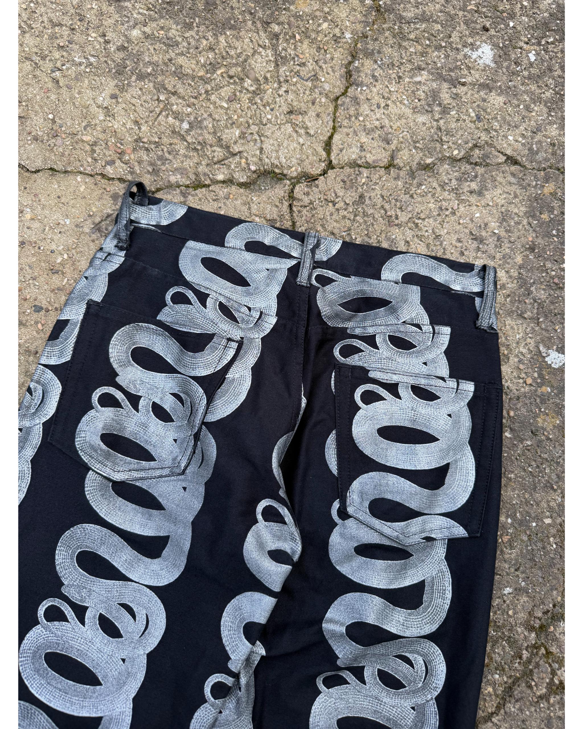 Snake denim