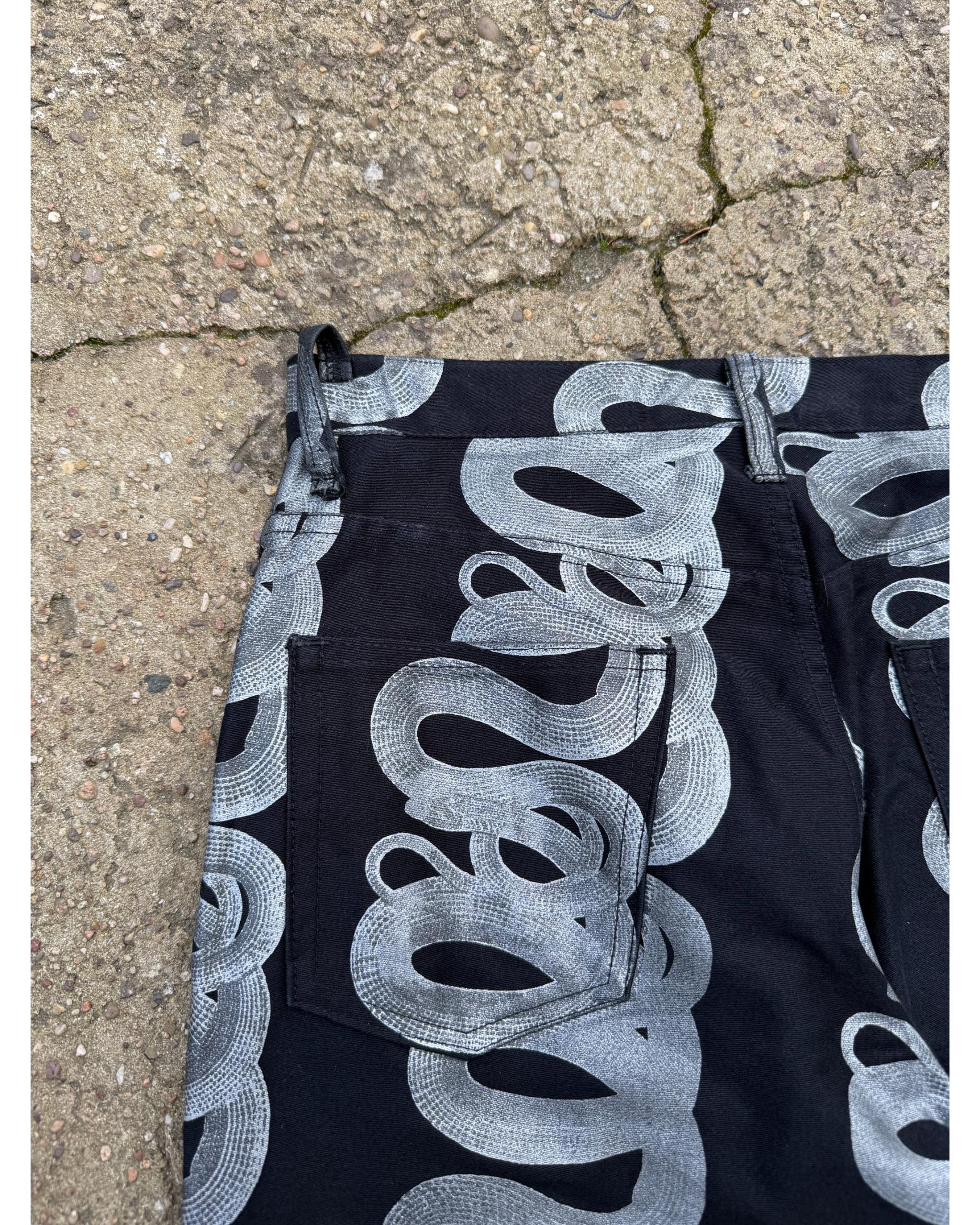 Snake denim