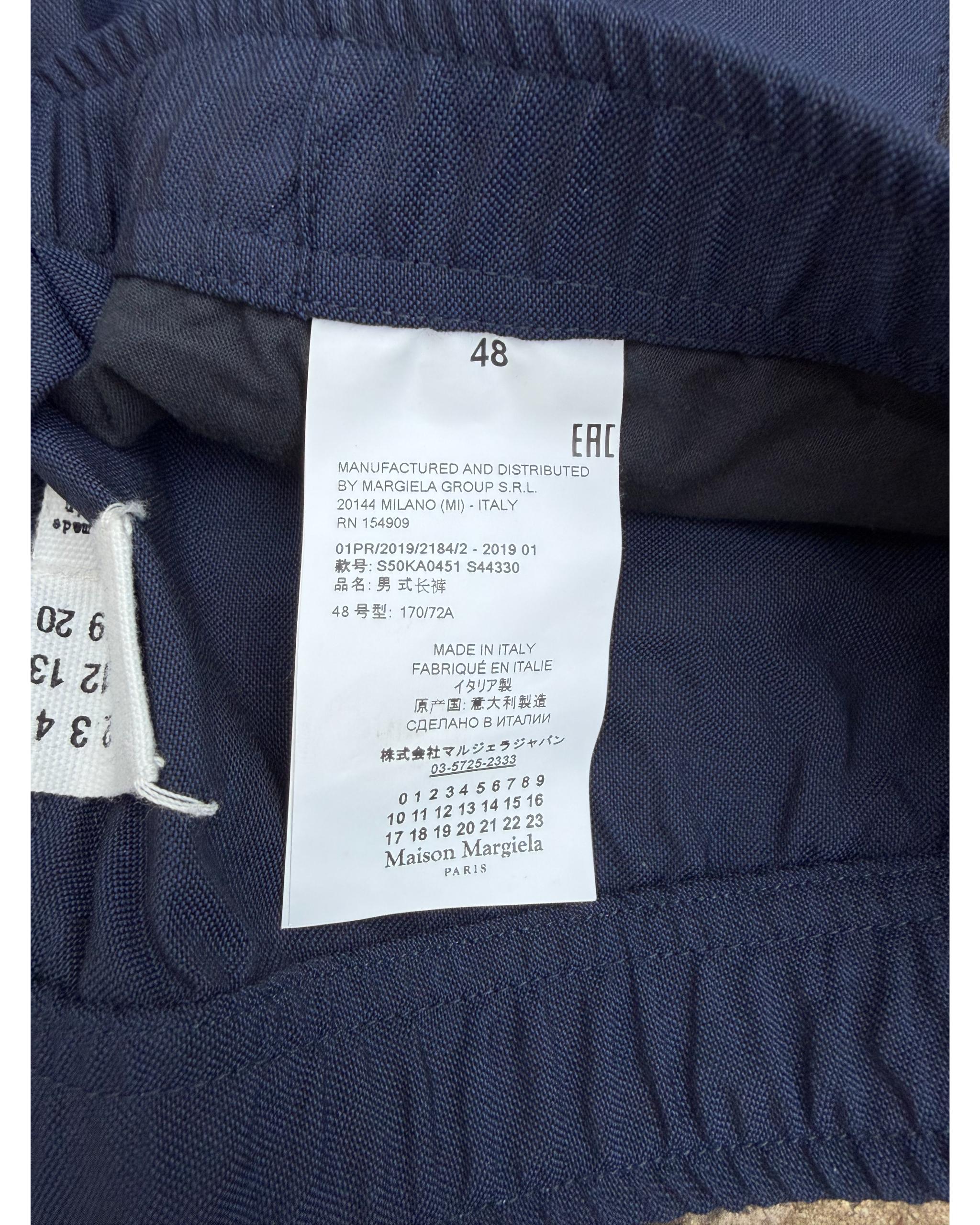 Wool side pocket pants - SS2019