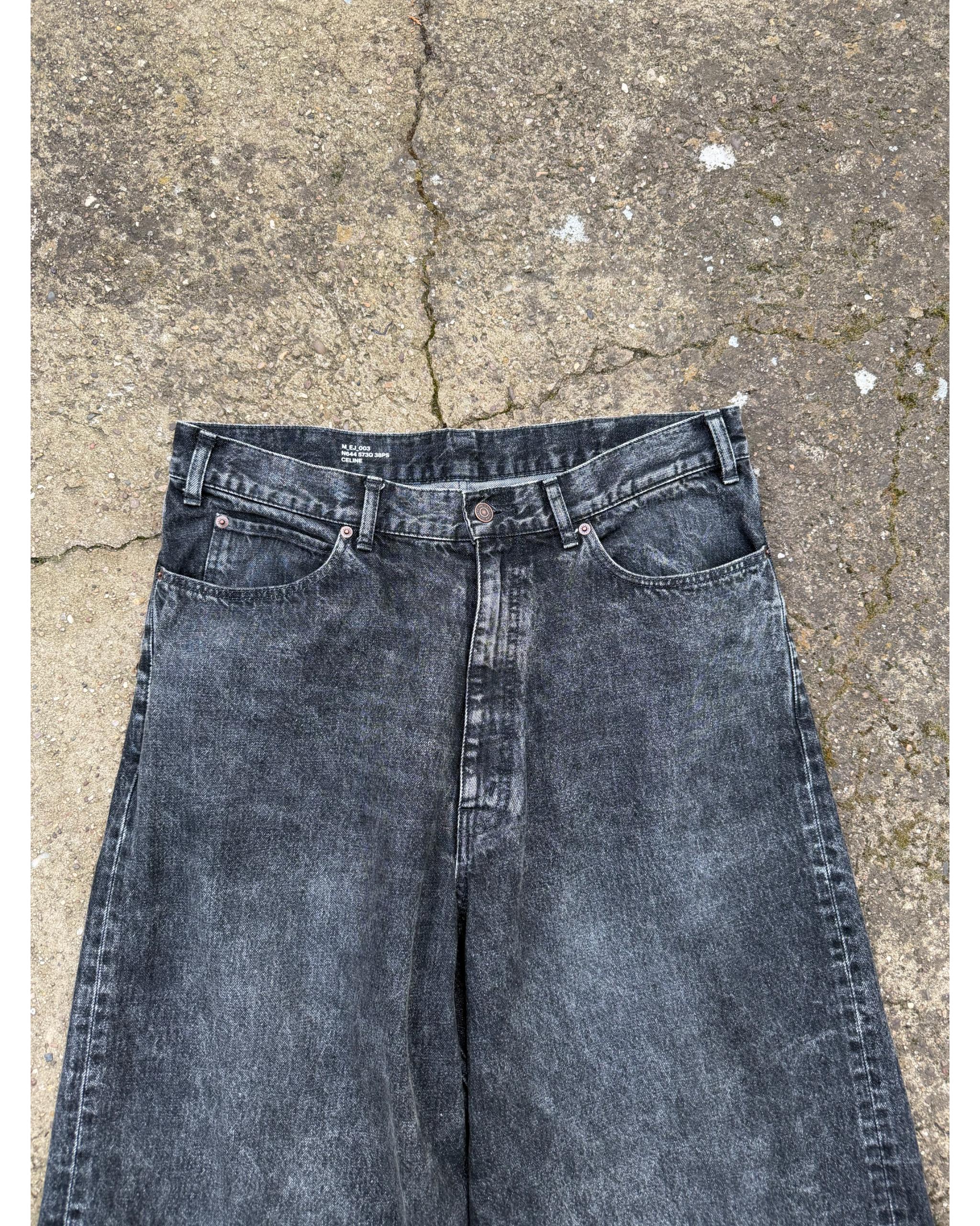 Elephant wide leg jeans - Hedi Slimane SS22