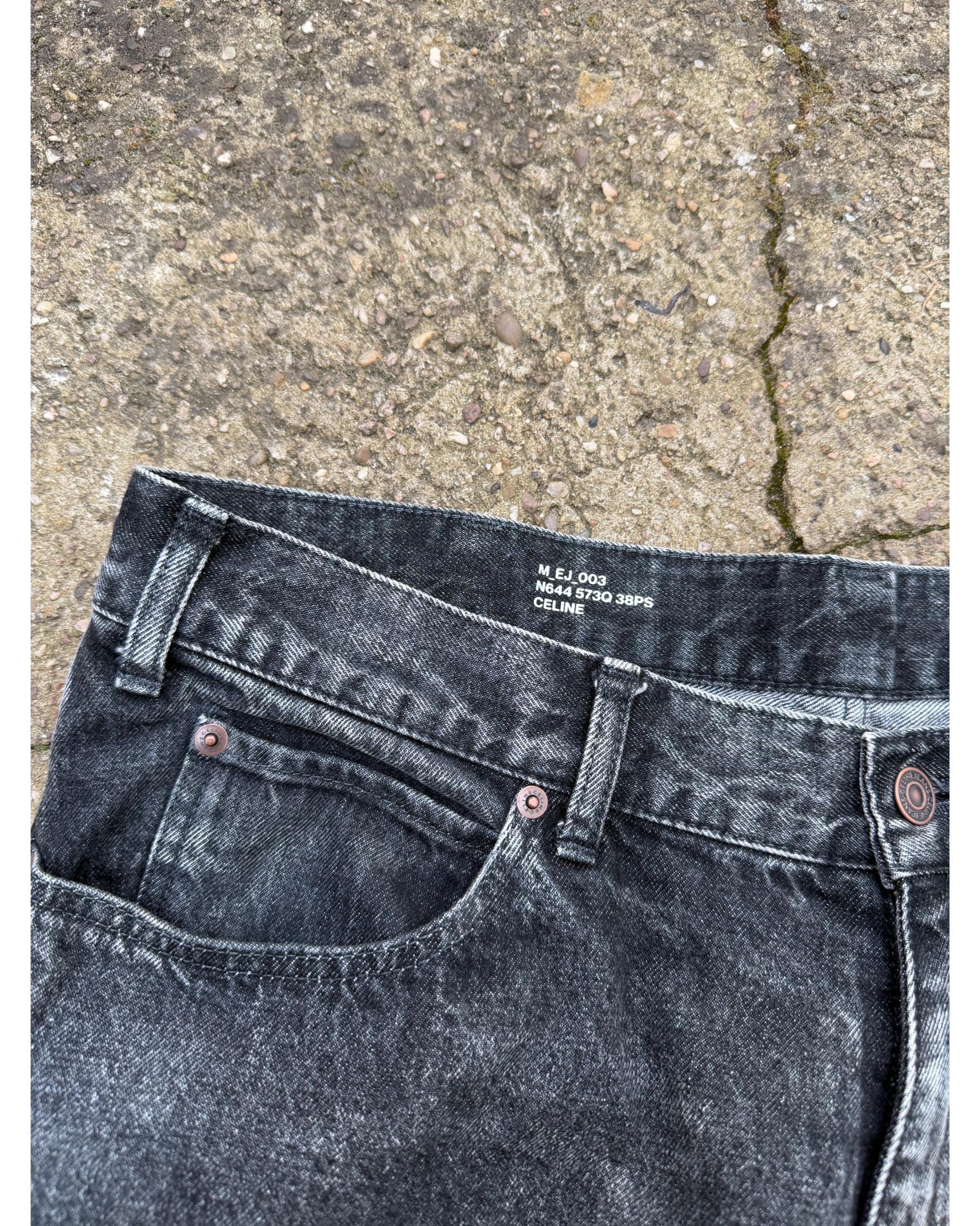 Elephant wide leg jeans - Hedi Slimane SS22