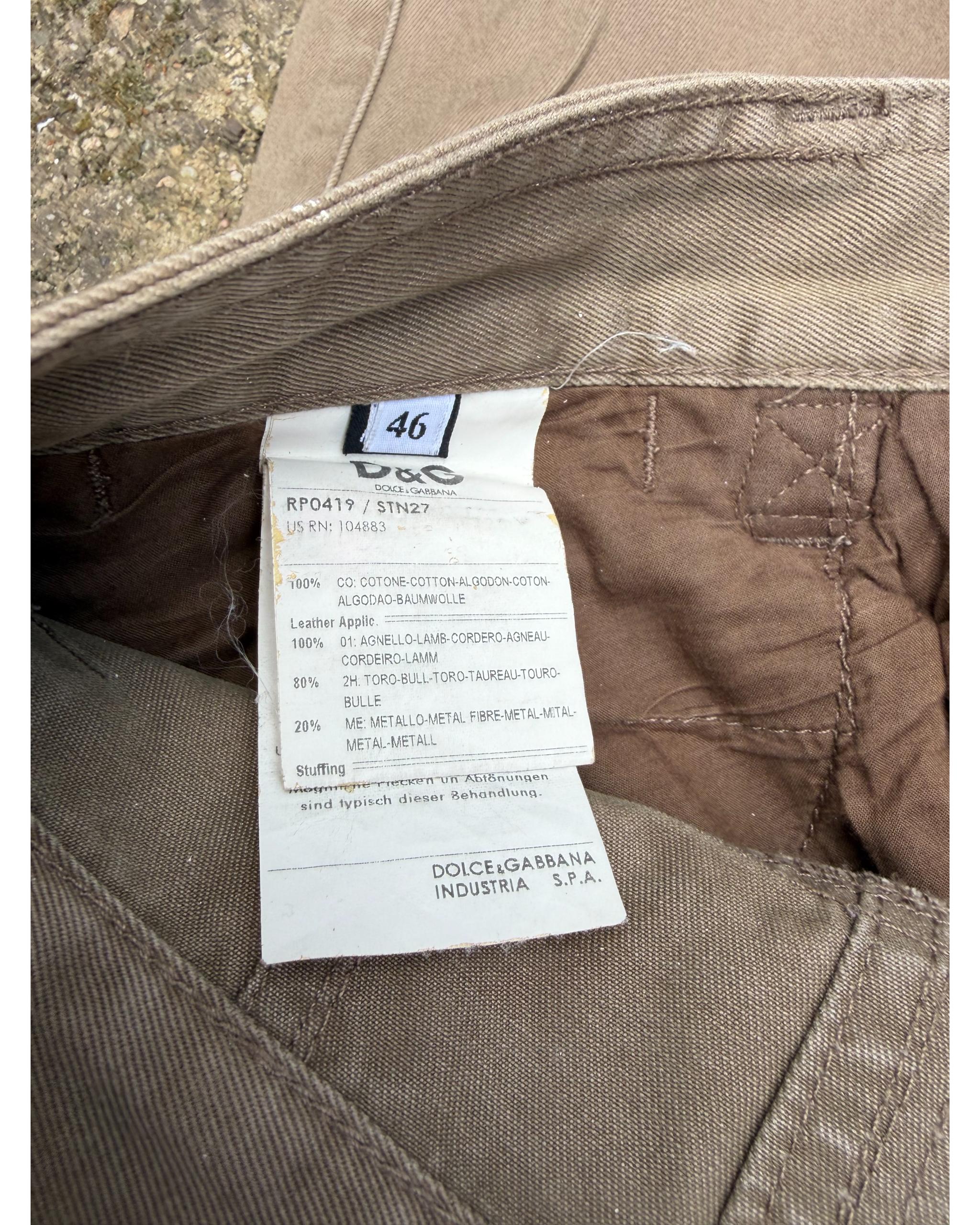 Hunting cargo pants - 2000's