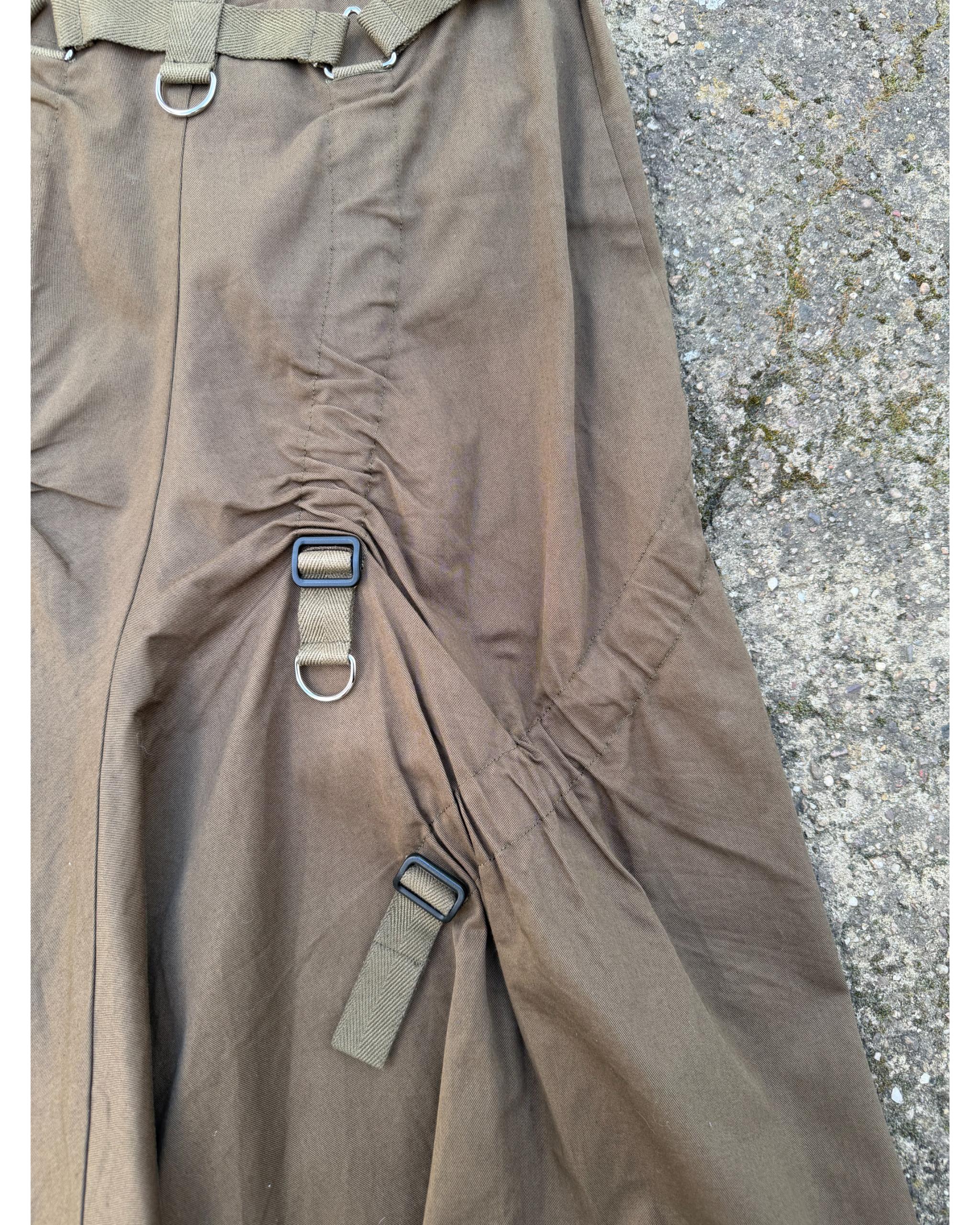 Bondage strap parachute skirt - SS03