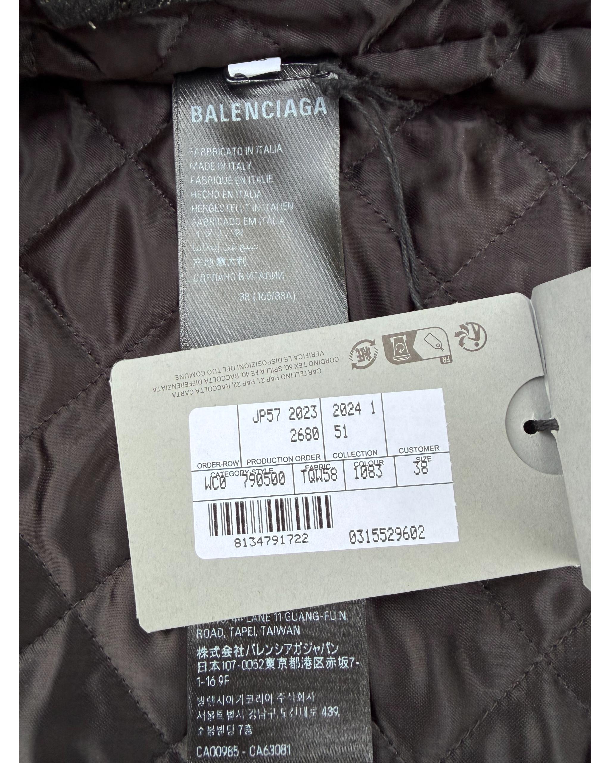 Shrunk racer jacket