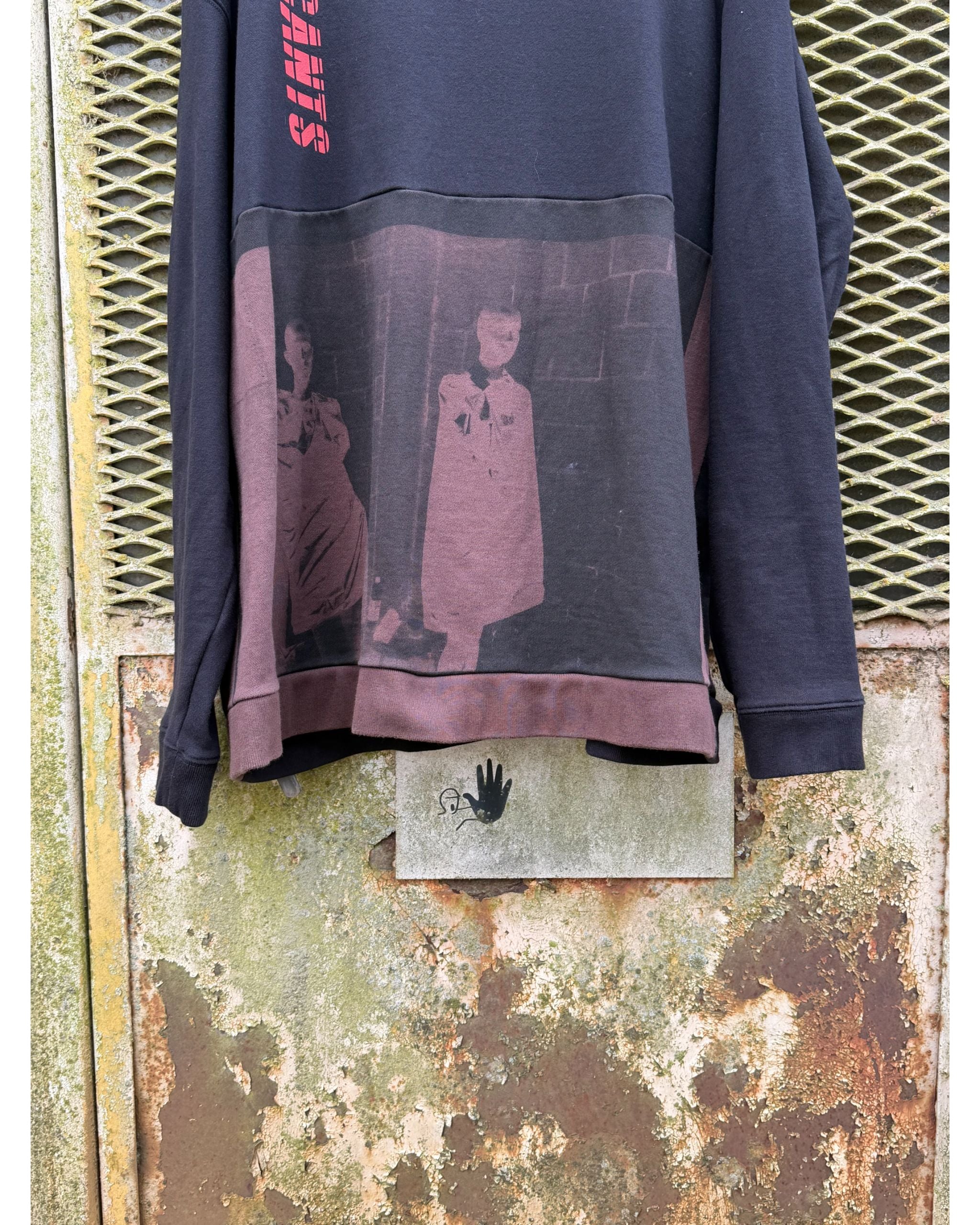 Oversized replicant crewneck sweater - SS2018