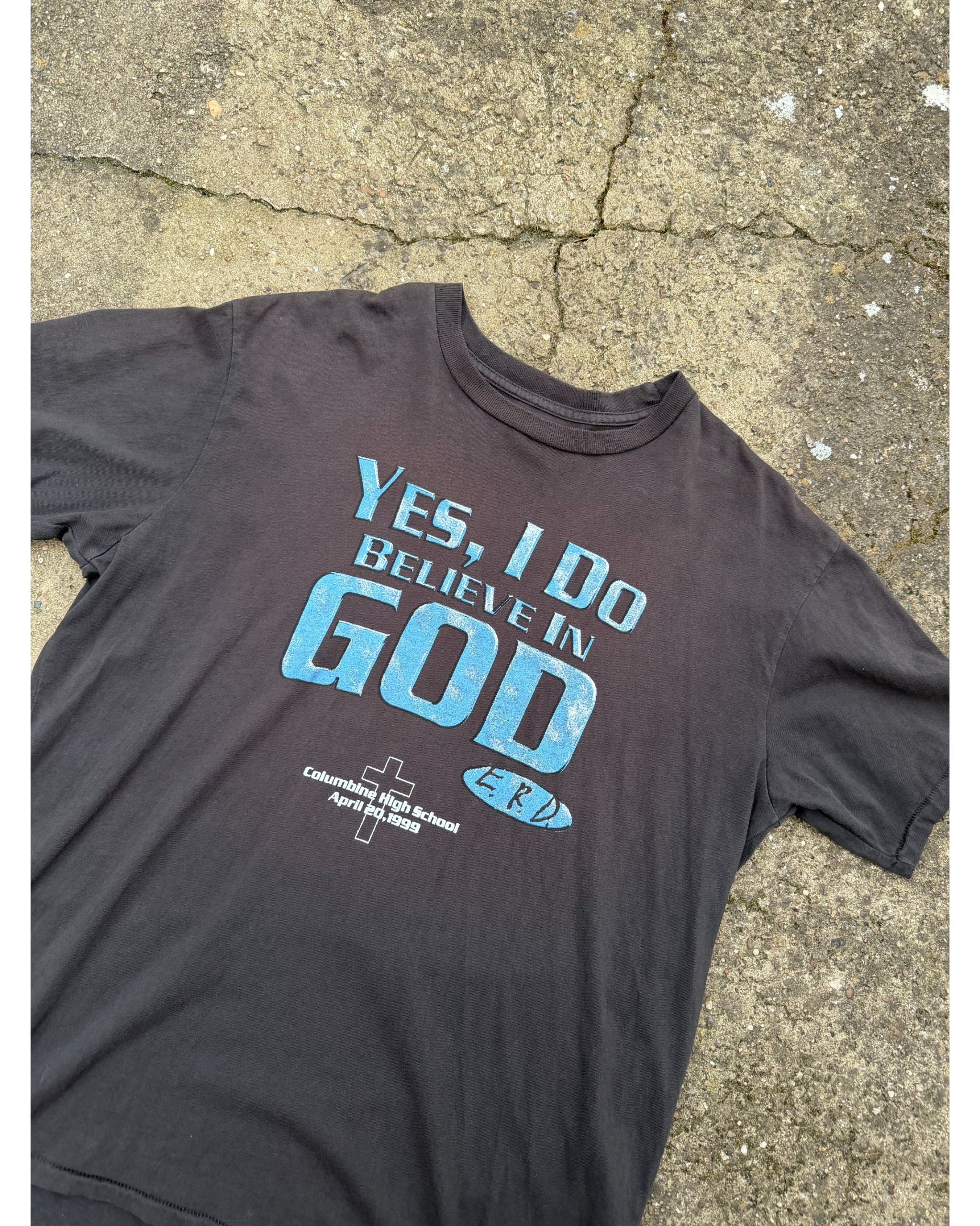 Yes I do believe in God t-shirt - SS2024