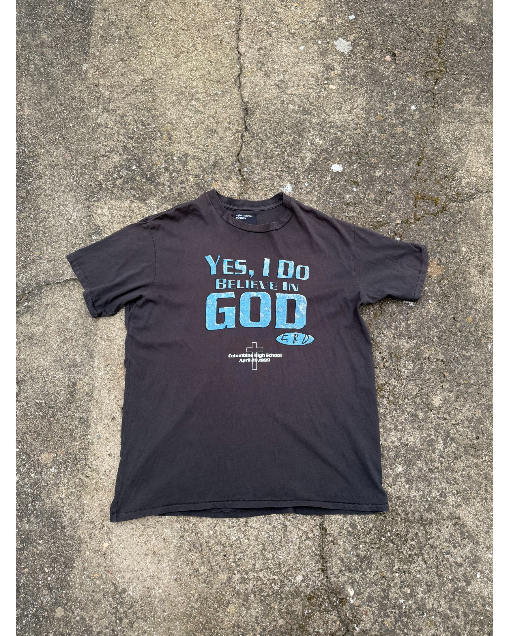 Yes I do believe in God t-shirt - SS2024