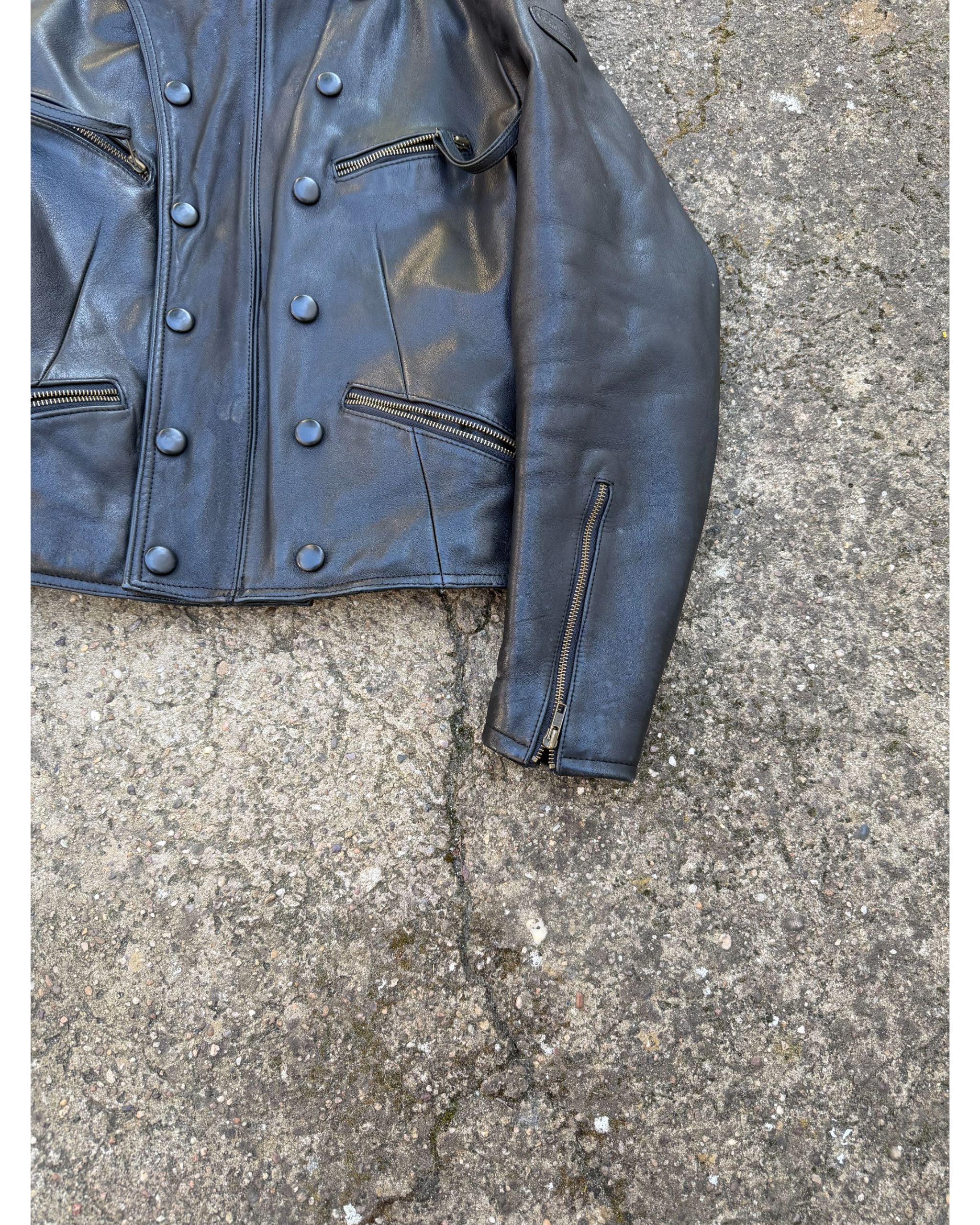 Hein Gericke J-31 German motocyclist leather jacket - 2000's