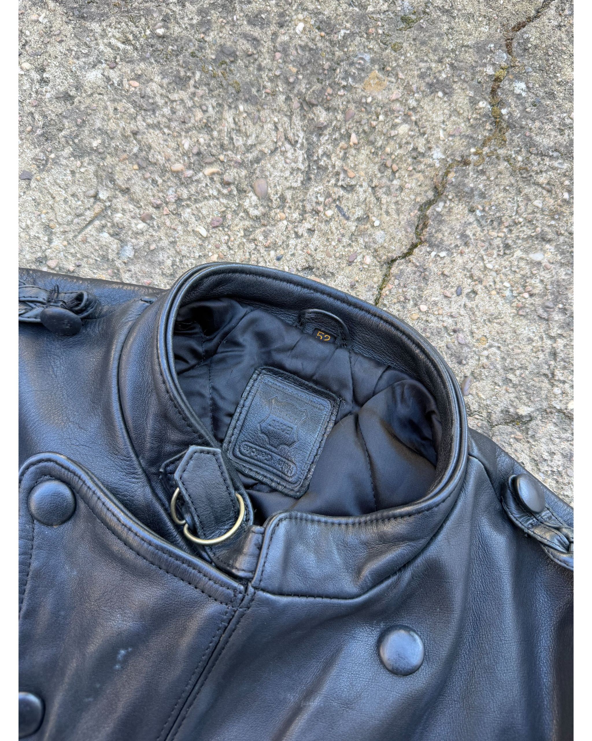 Hein Gericke J-31 German motocyclist leather jacket - 2000's