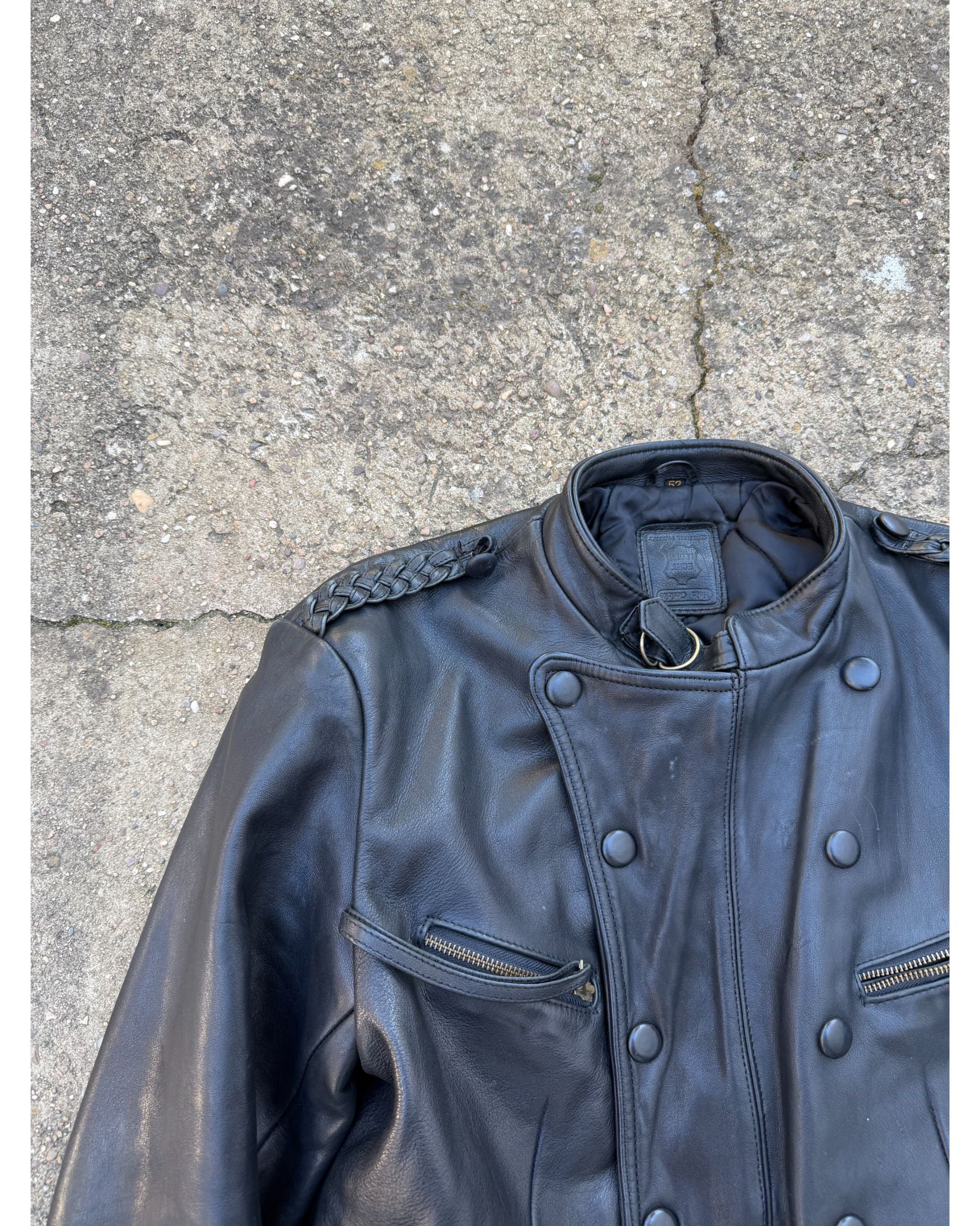 Hein Gericke J-31 German motocyclist leather jacket - 2000's