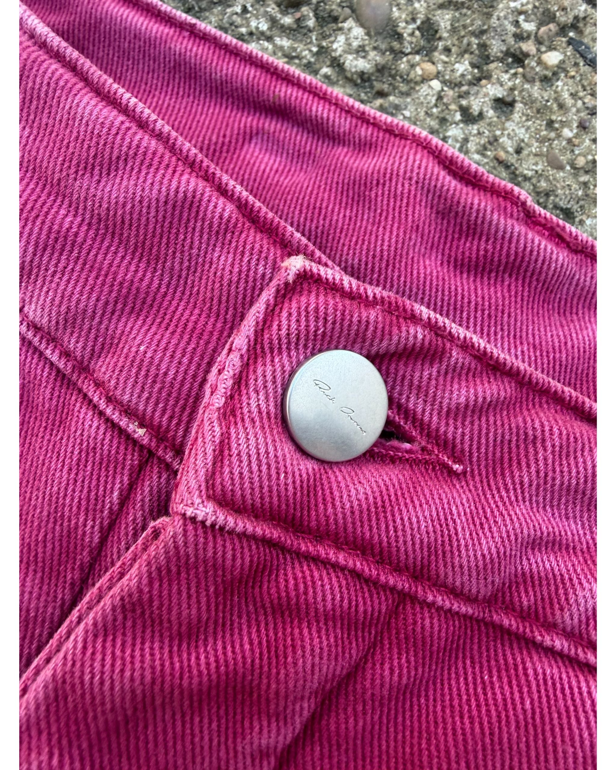 Larry degrade fuschia wide denim - AW19