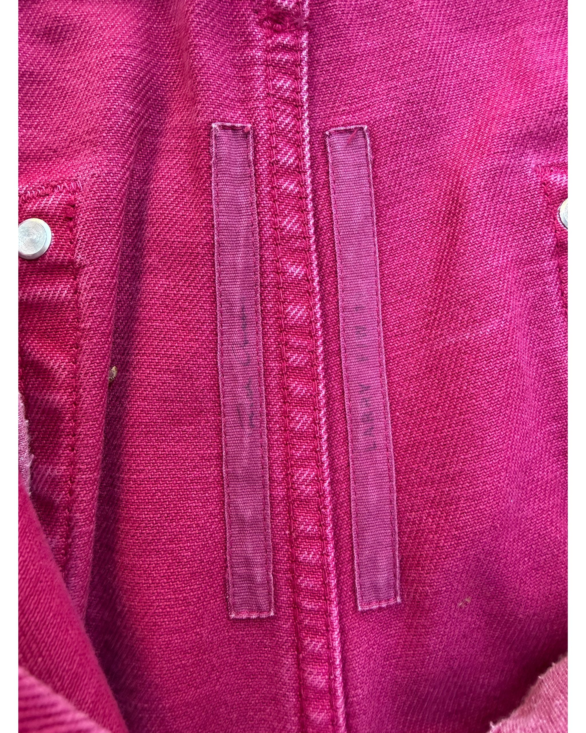 Larry degrade fuschia wide denim - AW19