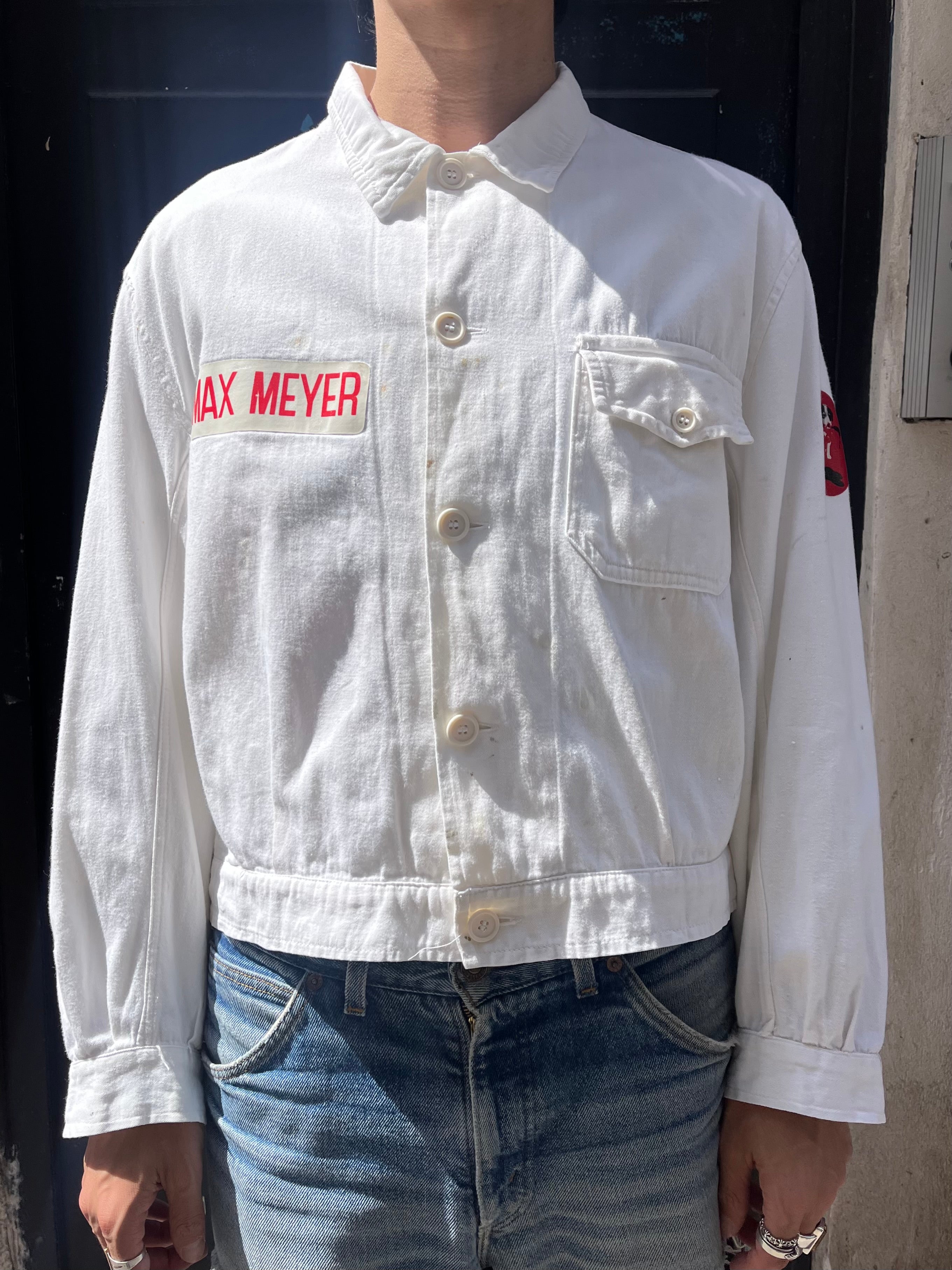 1980's Vintage Max Meyer Italian Worker Jacket (S)