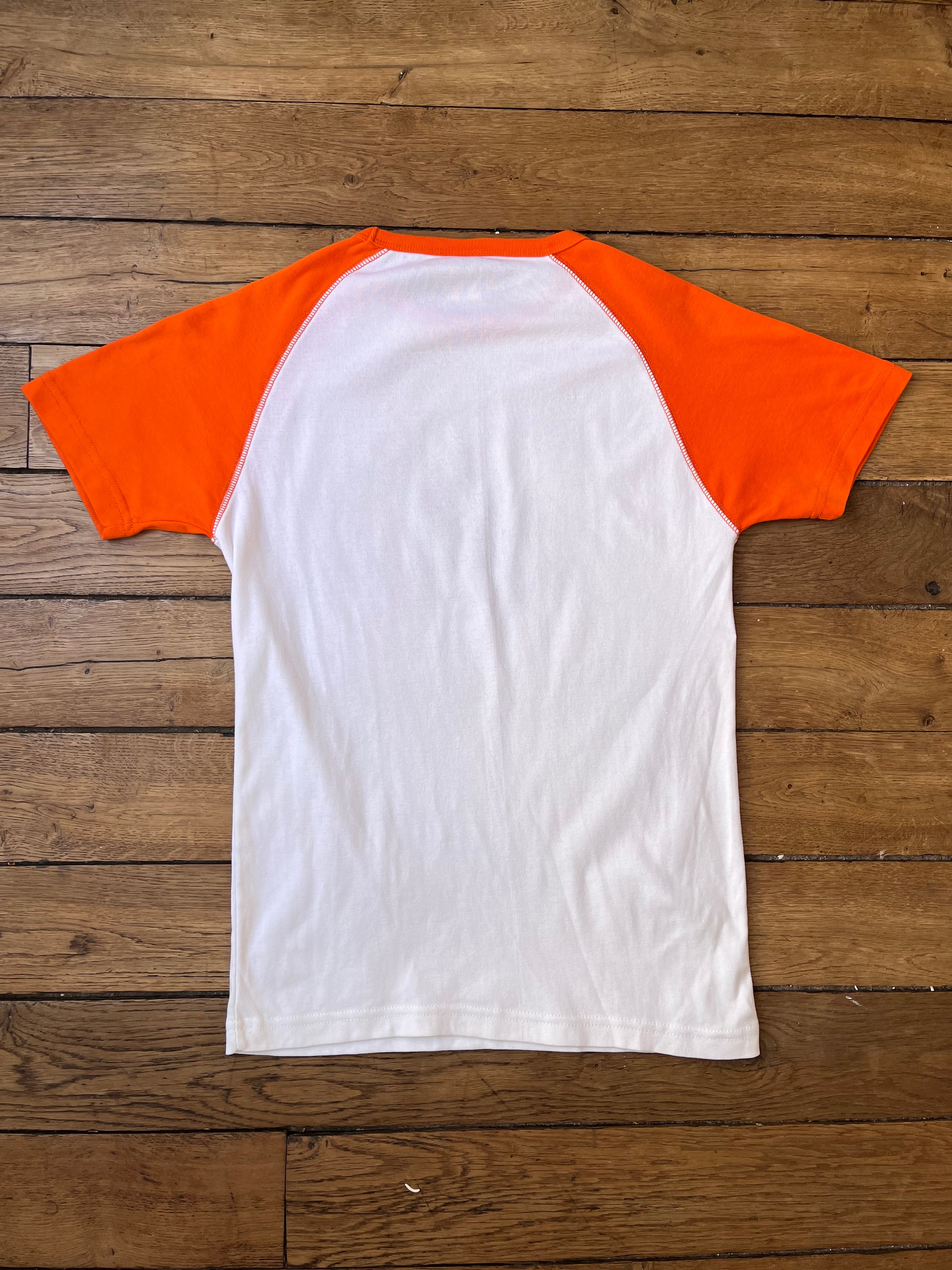 1990s French Vintage Tennis De Table Neufchatel-En-Bray Tilt T-shirt (M)