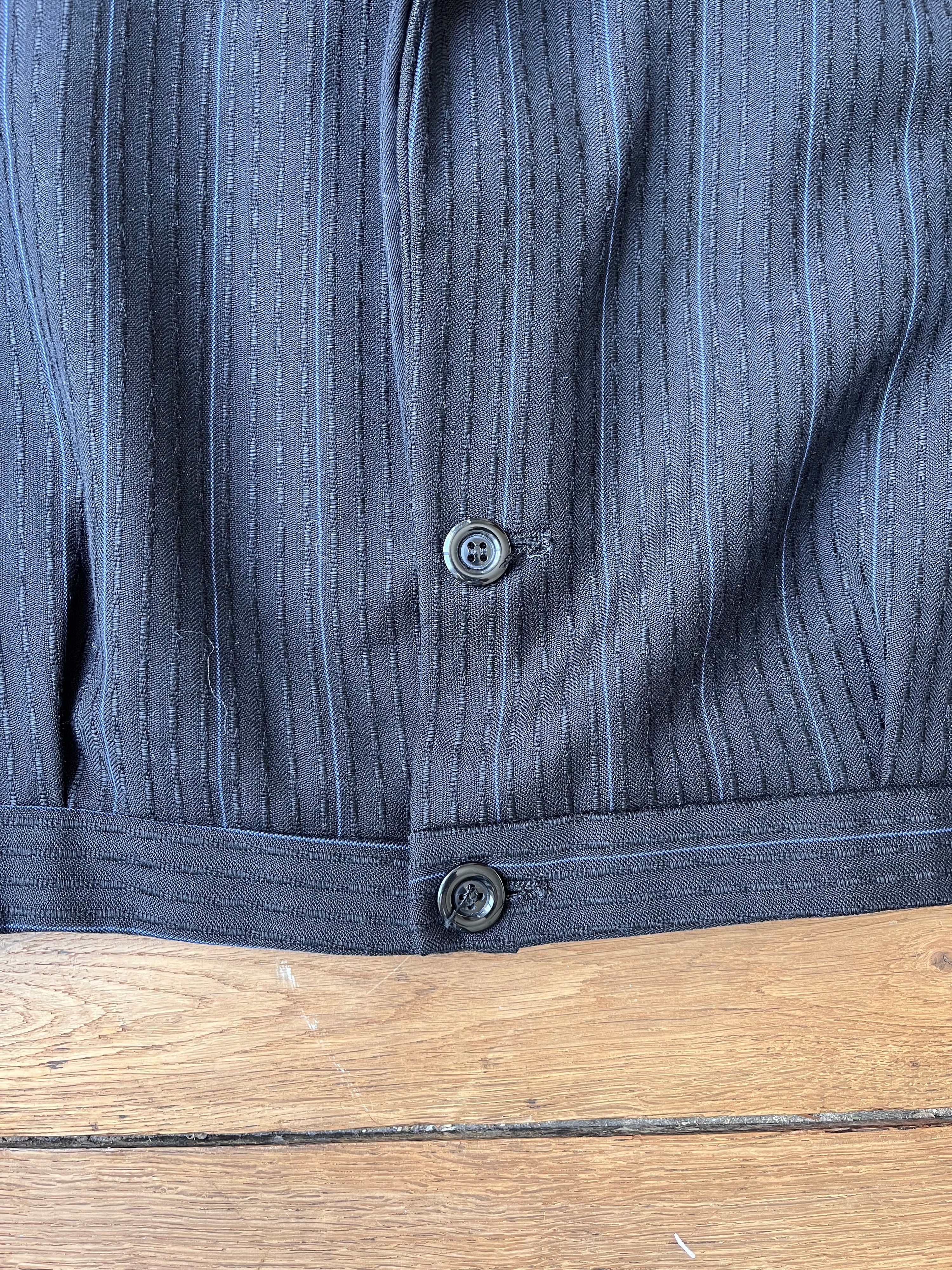 1990's Vintage Tailoring Andre Lancar Cropped Jacket (M)
