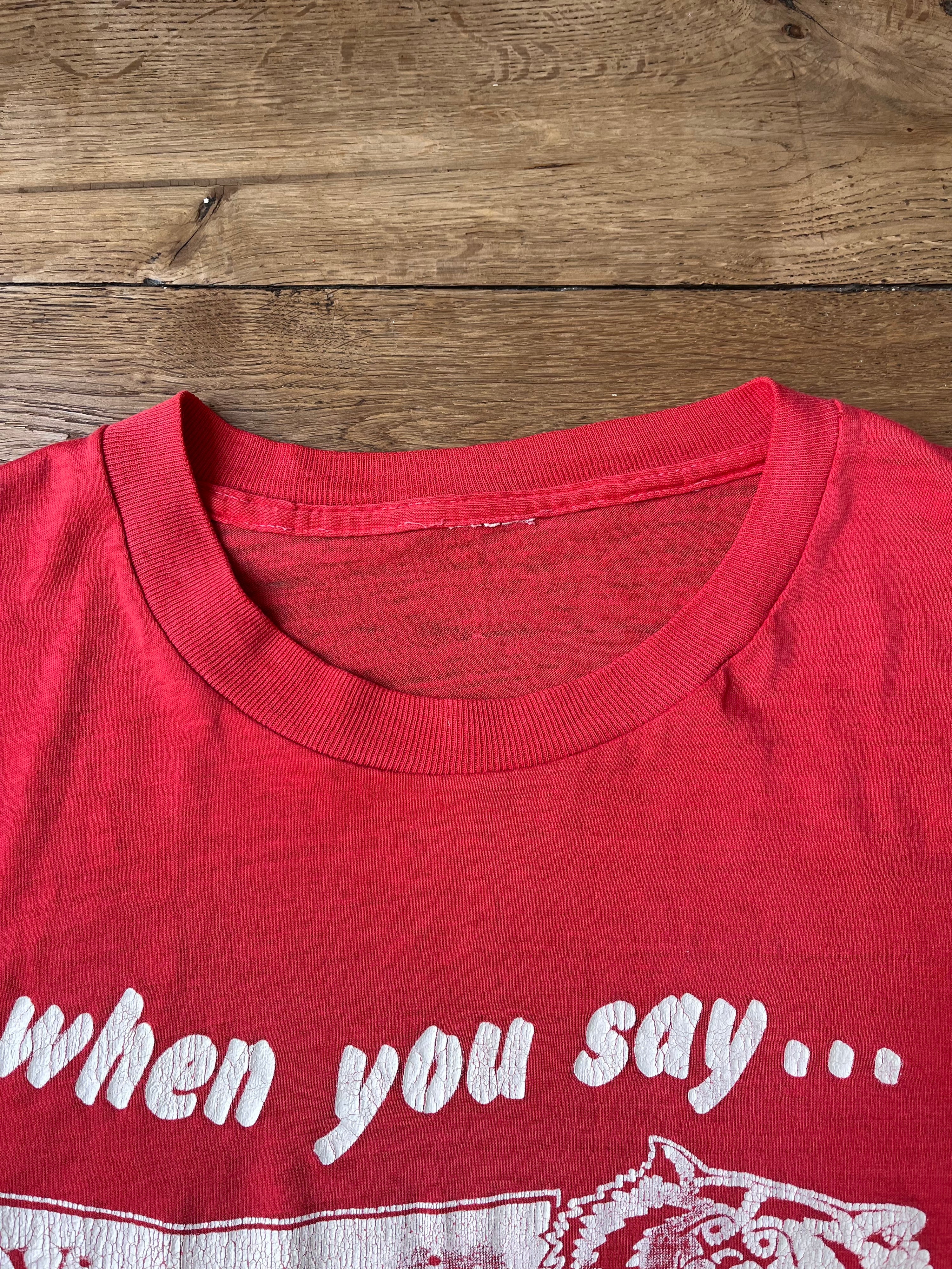 1982 Vintage Wisconsin T-shirt (M)