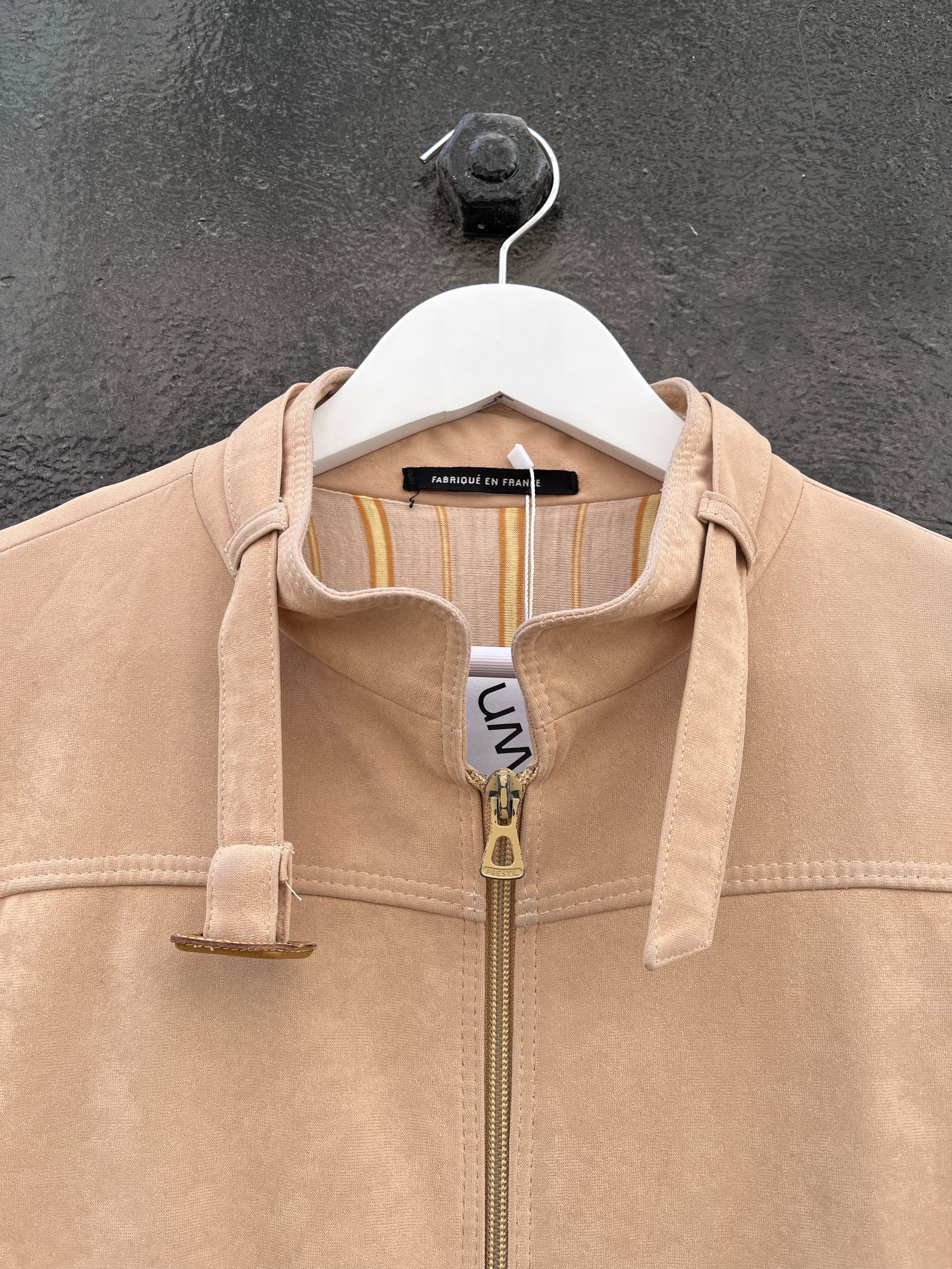 1970's Vintage French Tailoring Biker Jacket (L)