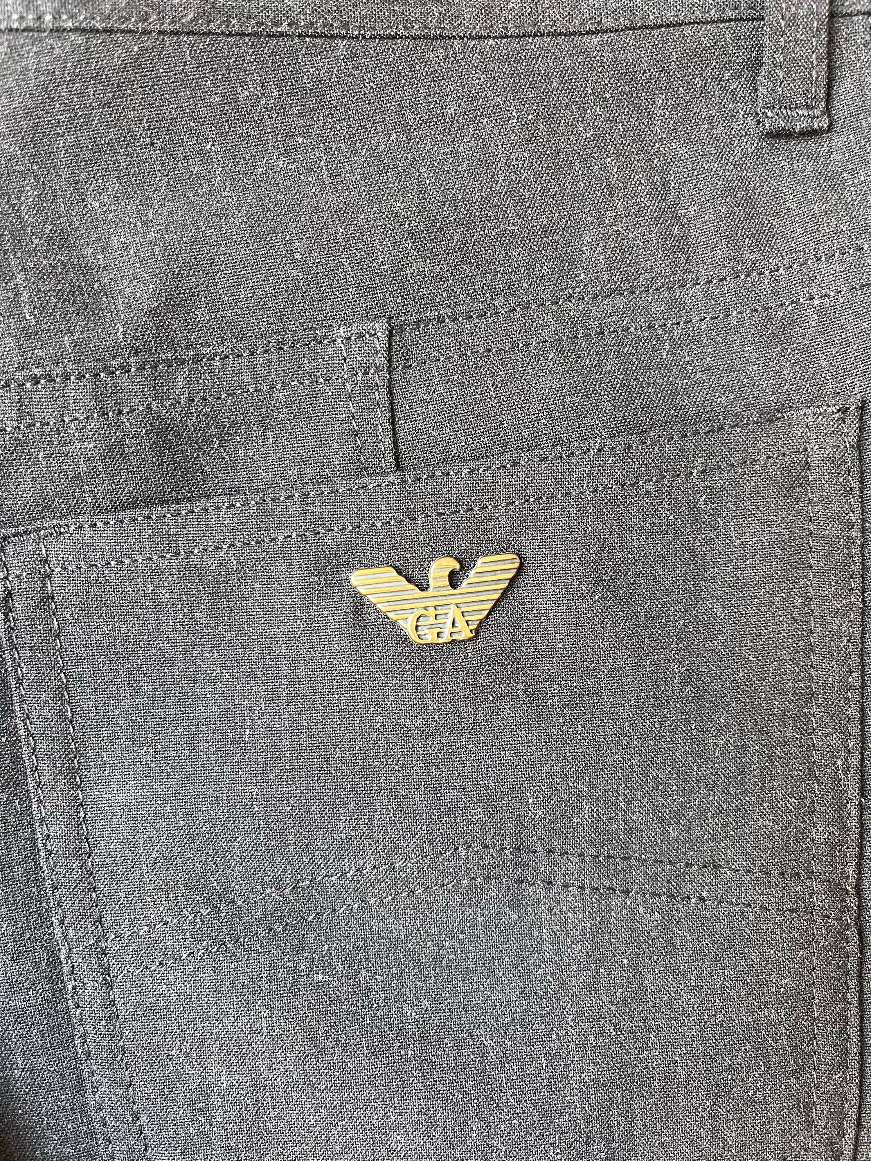 1990's Vintage Armani Jeans Tailored Short (W30)