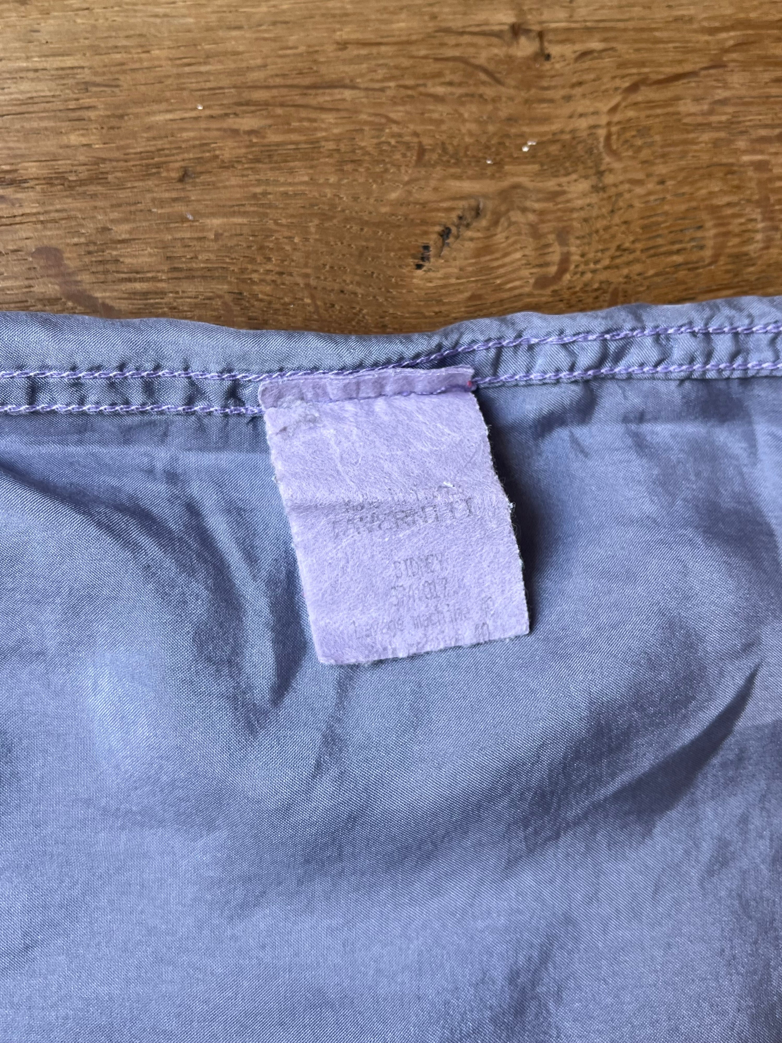 1980s Vintage Overdyed J. Taverniti Silk Shirt (XL)