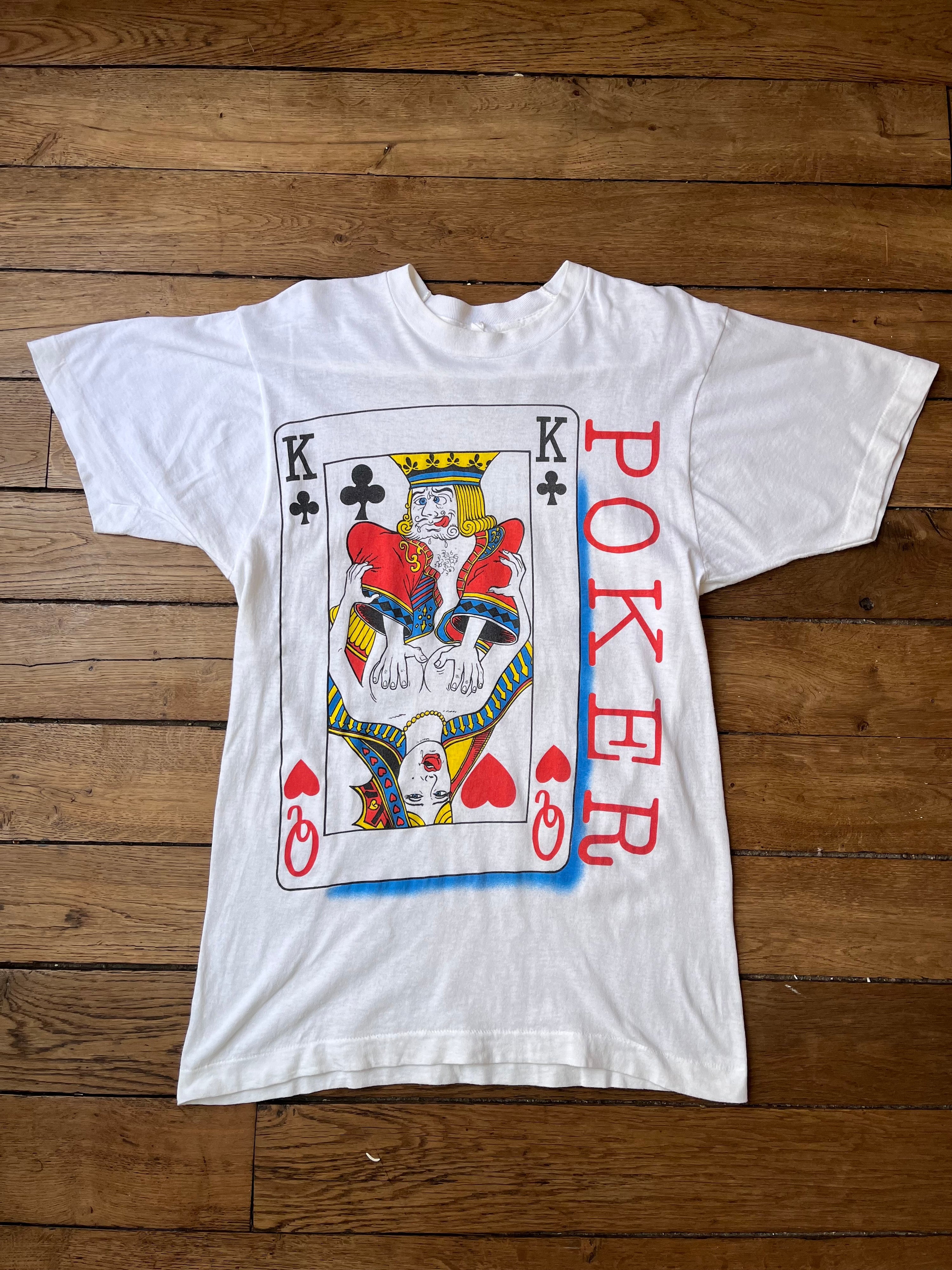 1990's Vintage Poker Humor T-shirt (S)