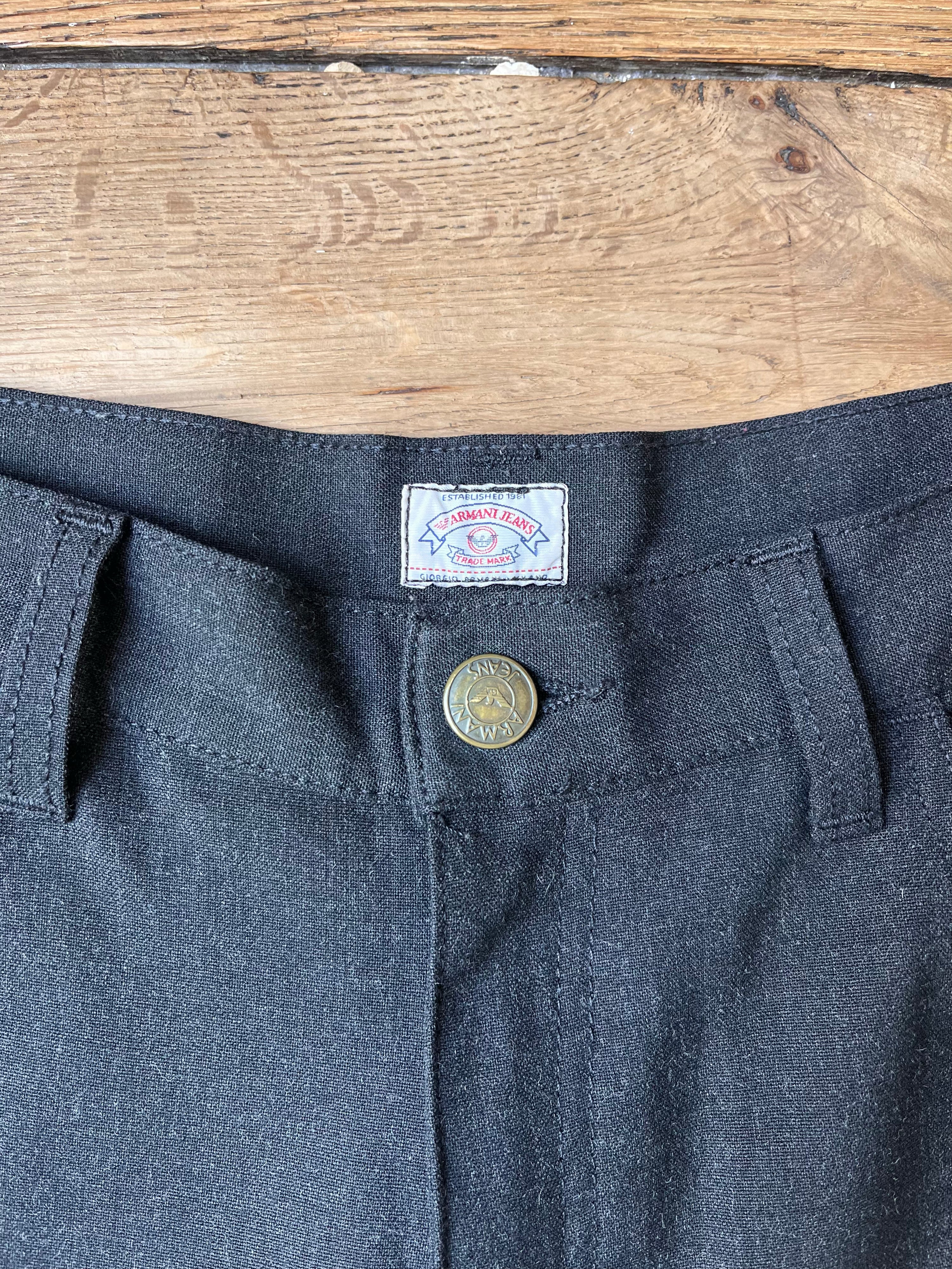 1990's Vintage Armani Jeans Tailored Short (W30)