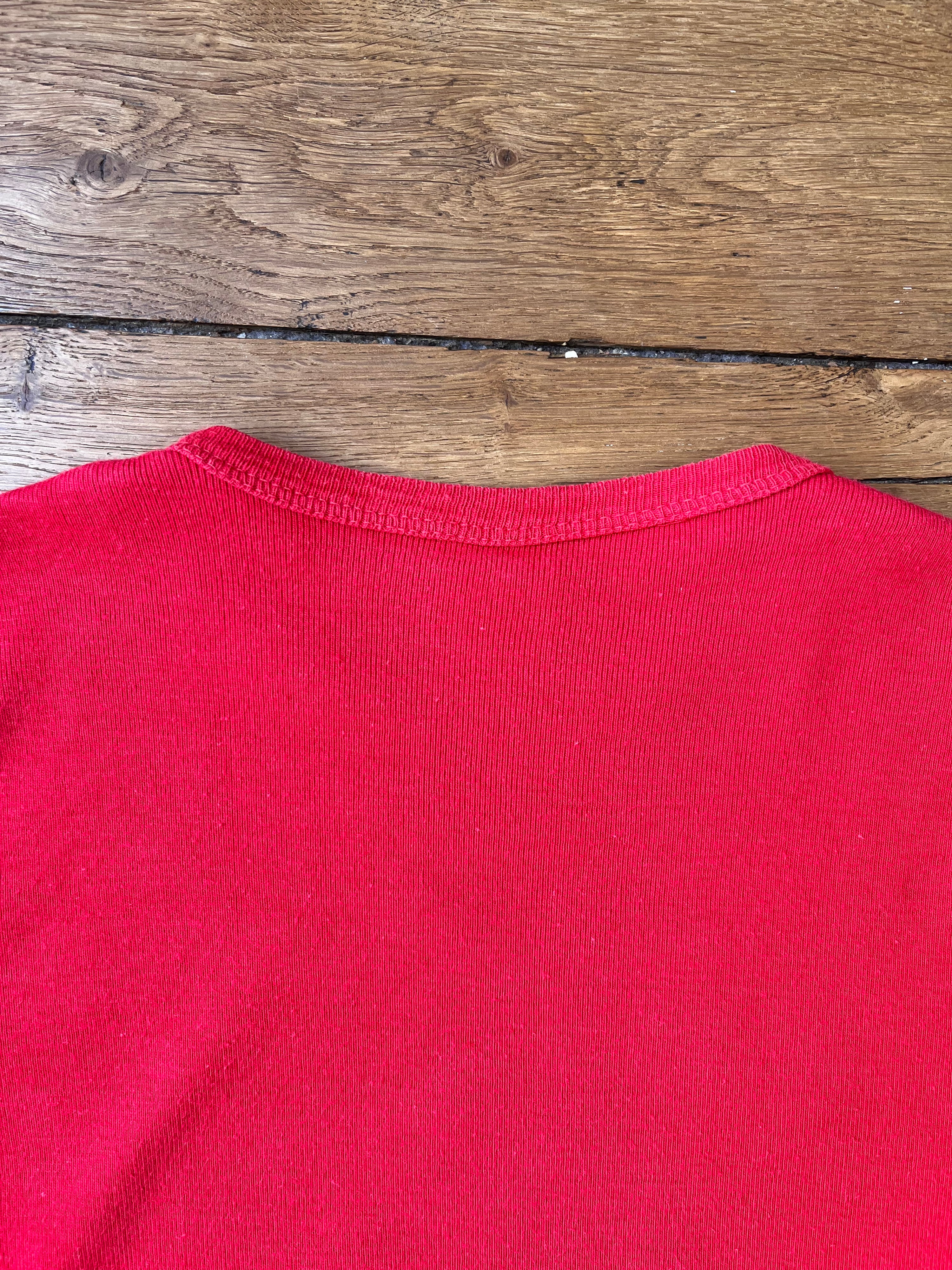1970s French Vintage Crédit Mutuel Tilt T-shirt (S)