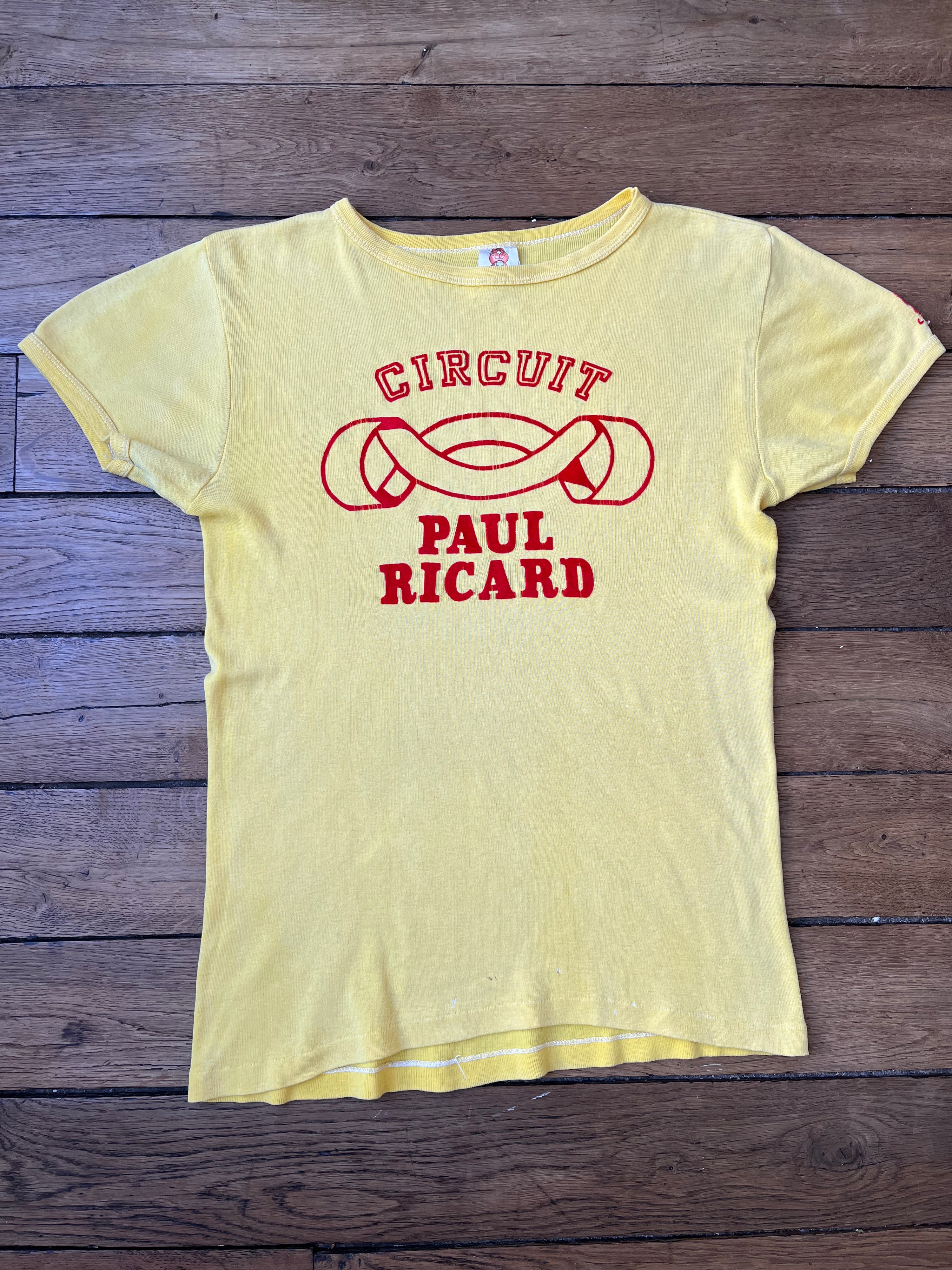 1970s French Vintage Circuit Paul Ricard Tilt T-shirt (M)