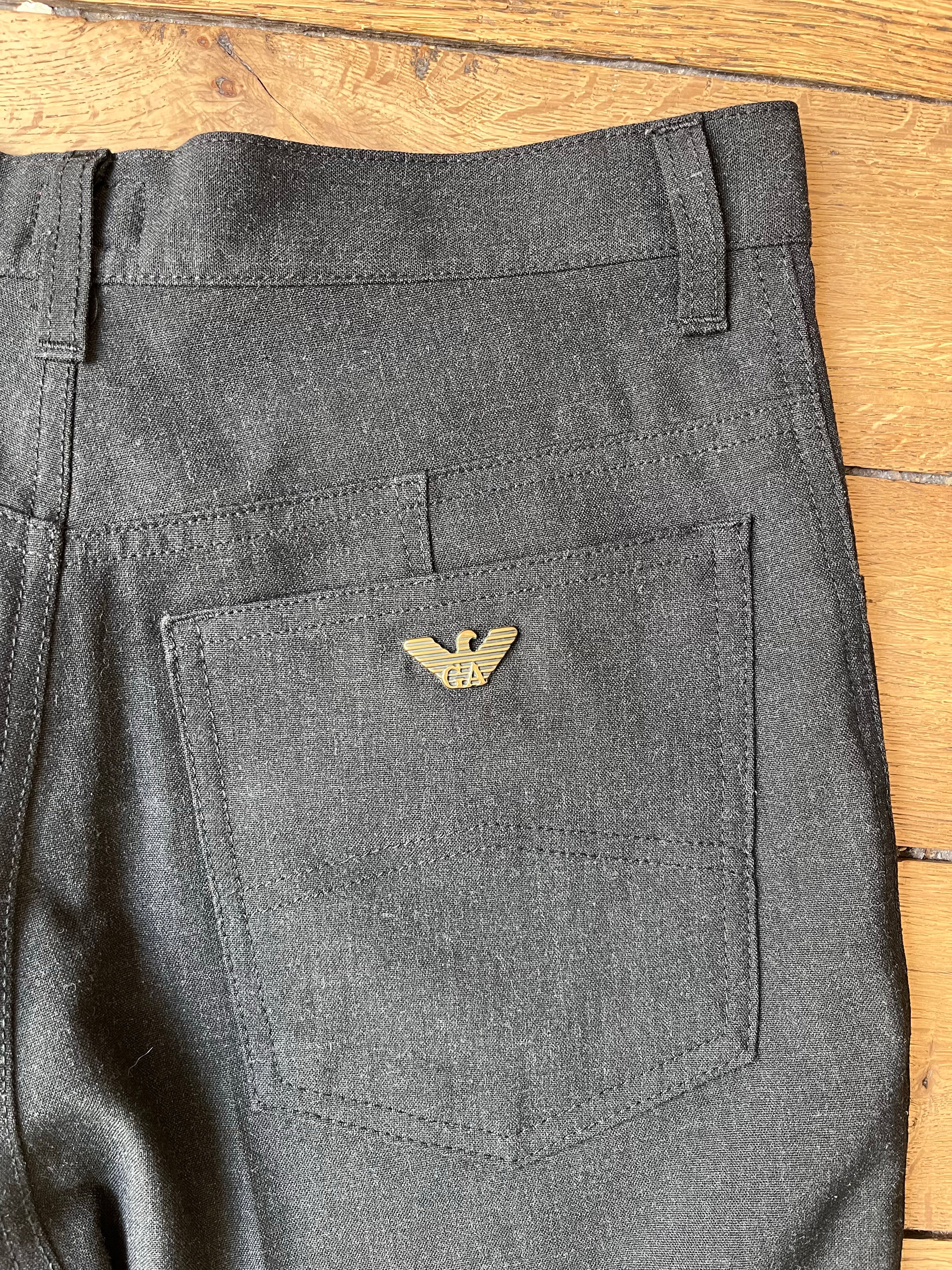 1990's Vintage Armani Jeans Tailored Short (W30)