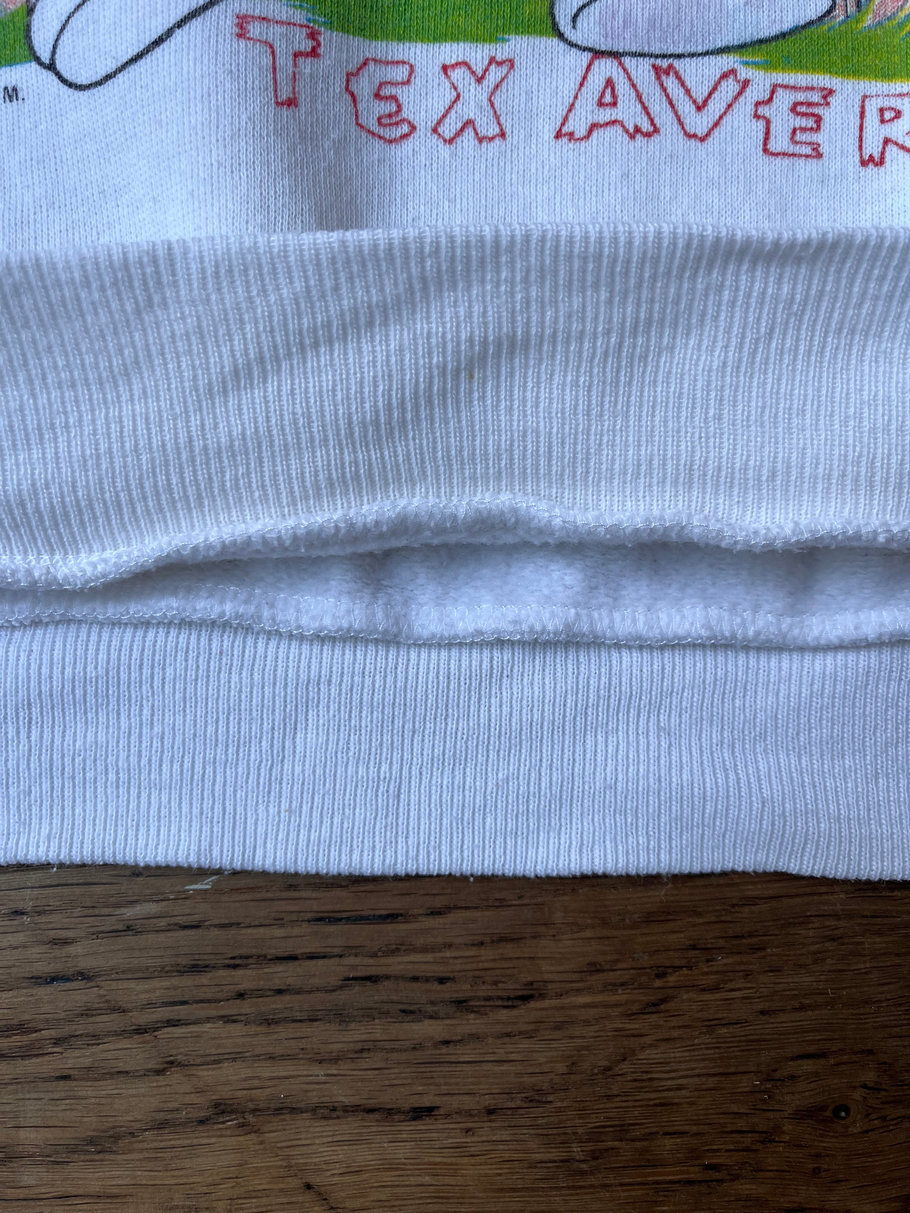 1980's French Vintage Droopy Tex Avery Sweatshirt (M)