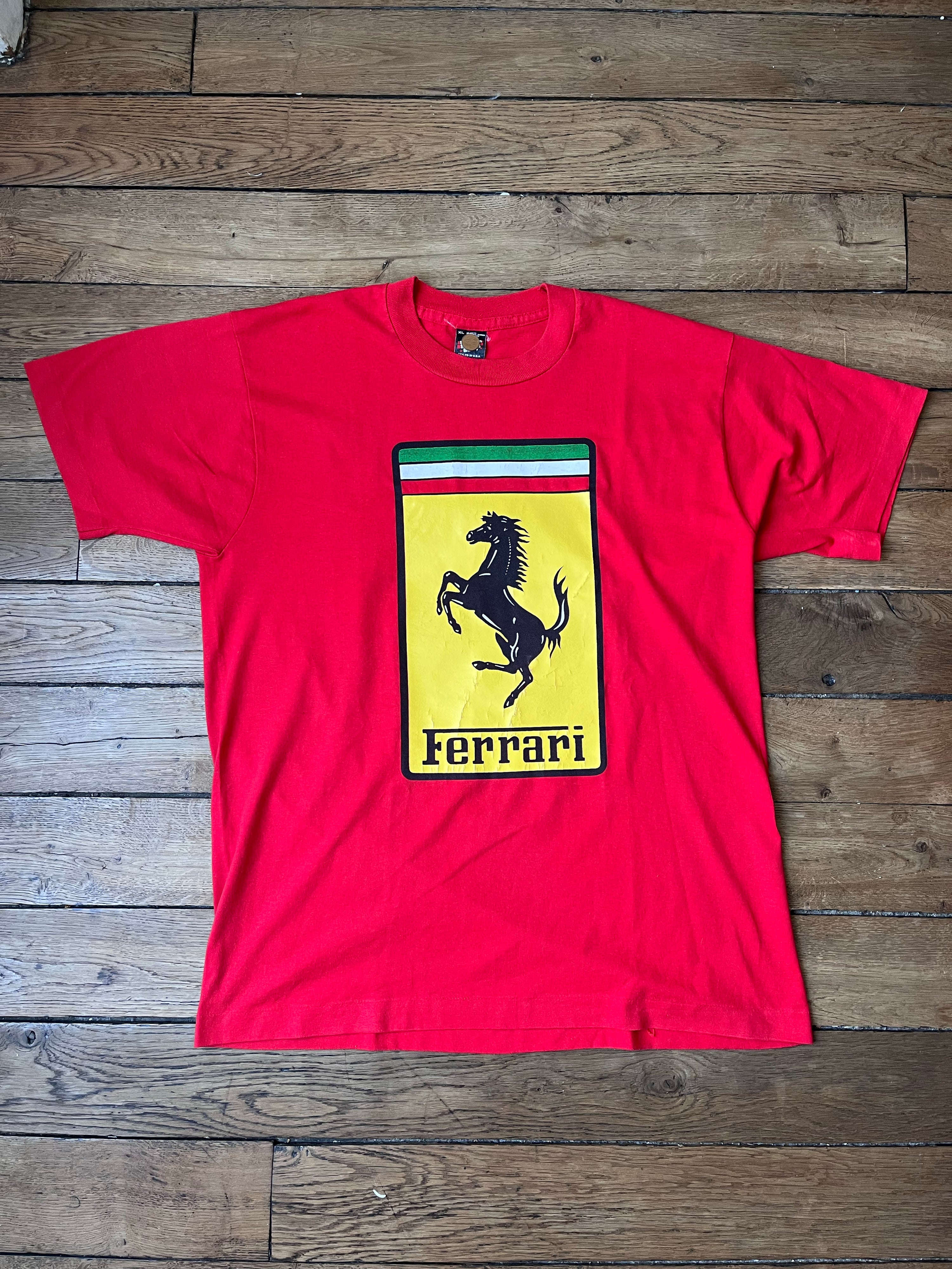 1990's Vintage Ferrari T-shirt (XL)