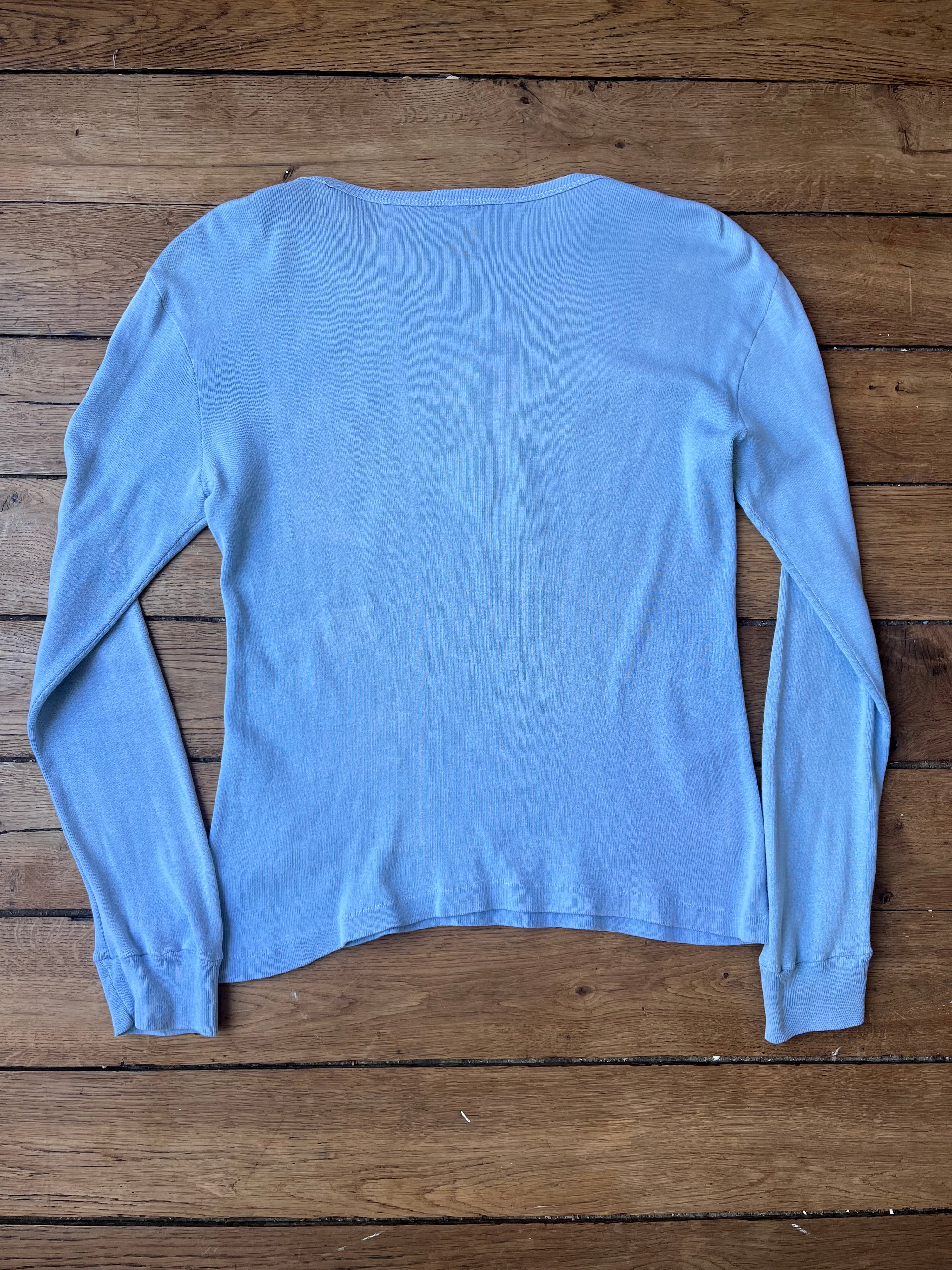 1980's French Vintage Hand Ball Clermont Tilt Longsleeve (M)