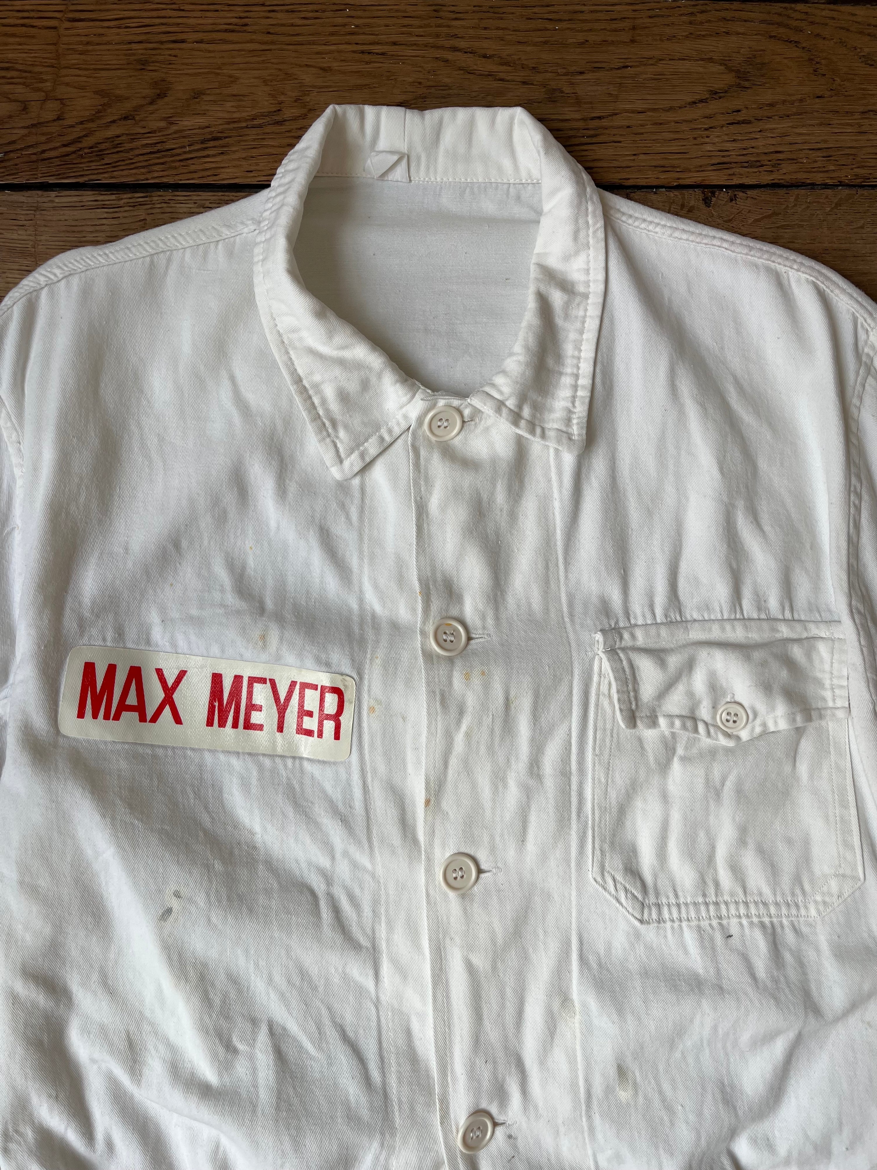1980's Vintage Max Meyer Italian Worker Jacket (S)