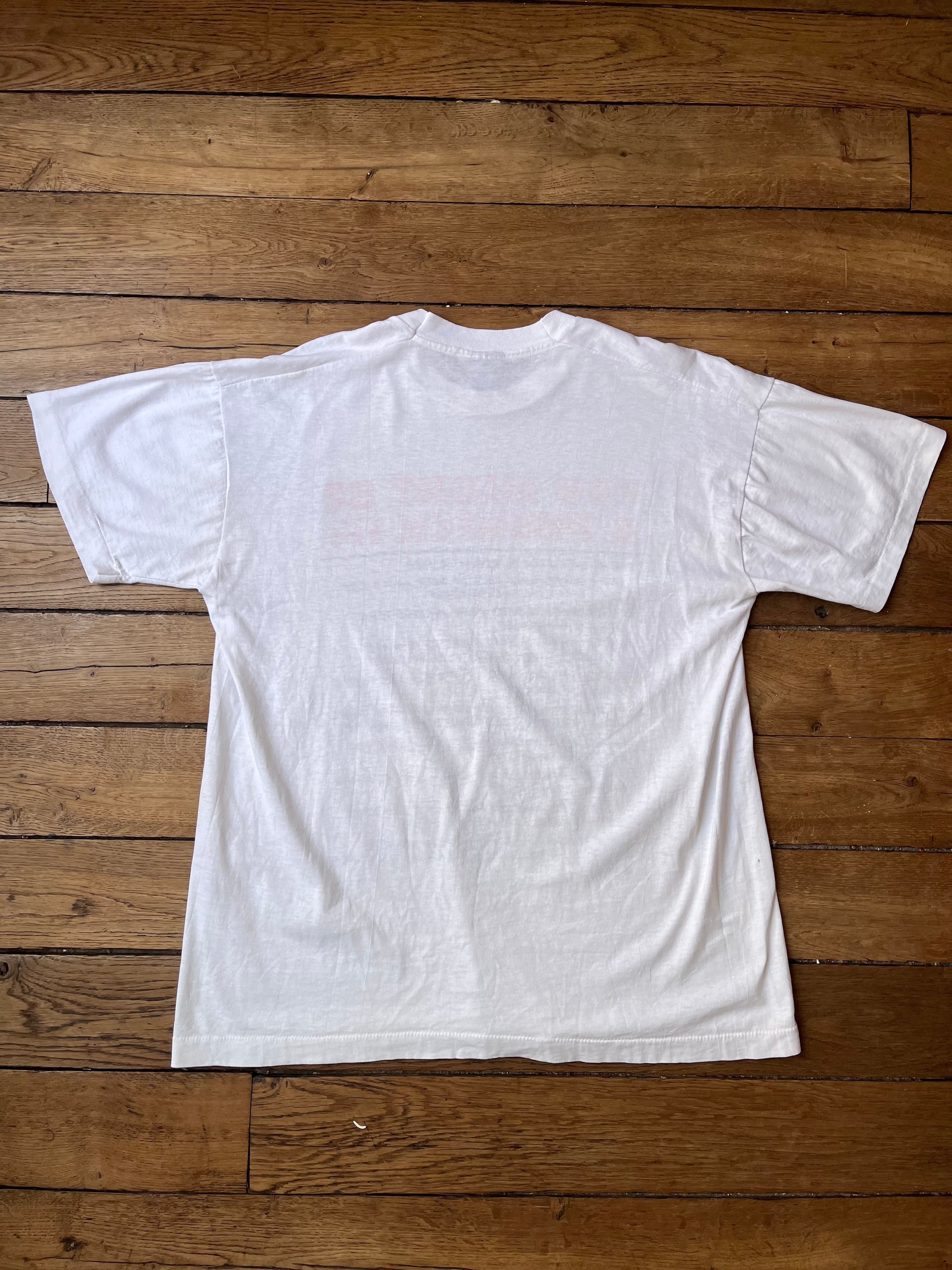1990's Vintage Redneck Fruit Of The Loom Humor T-shirt (XL)